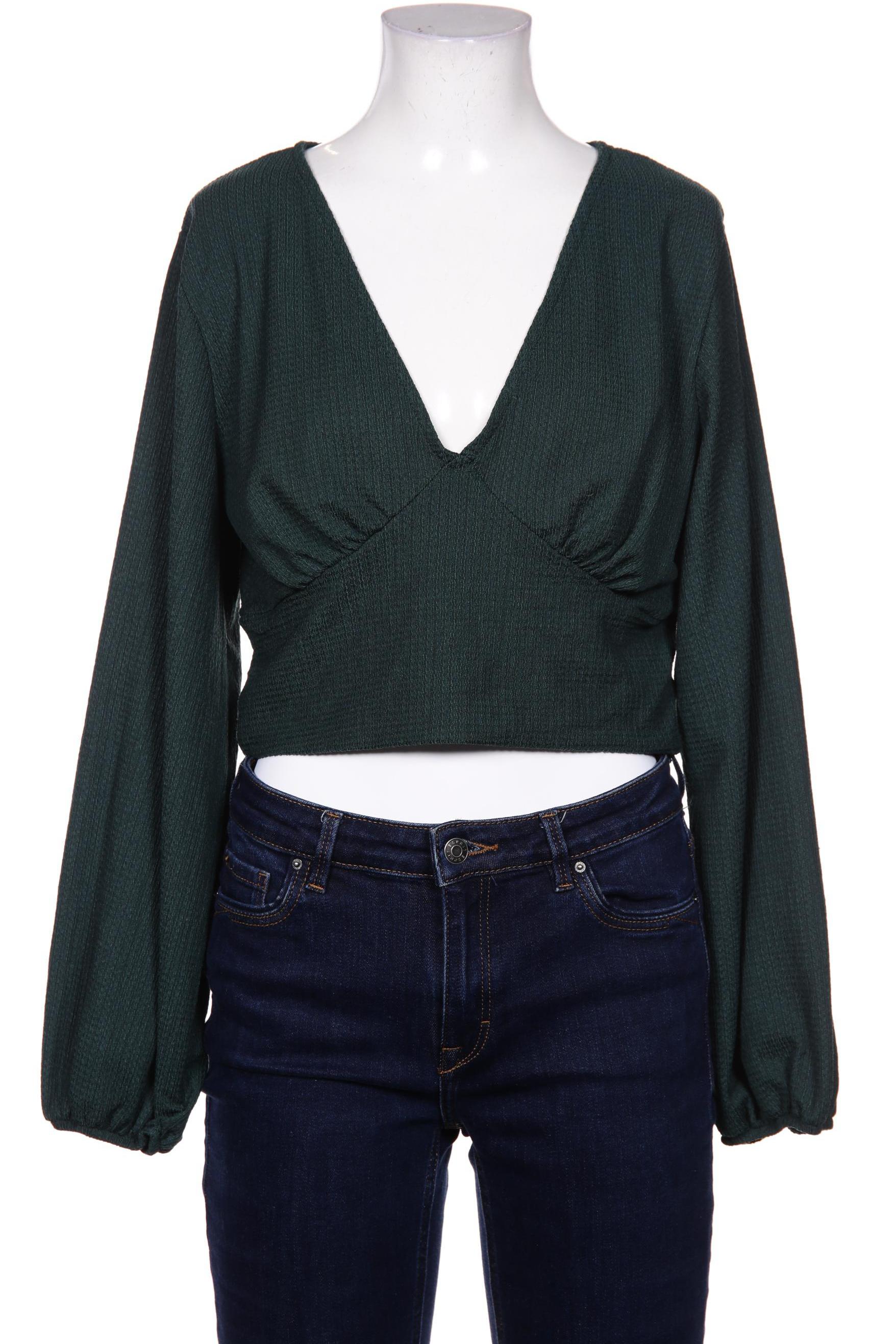 

Monki Damen Bluse, grün, Gr. 38