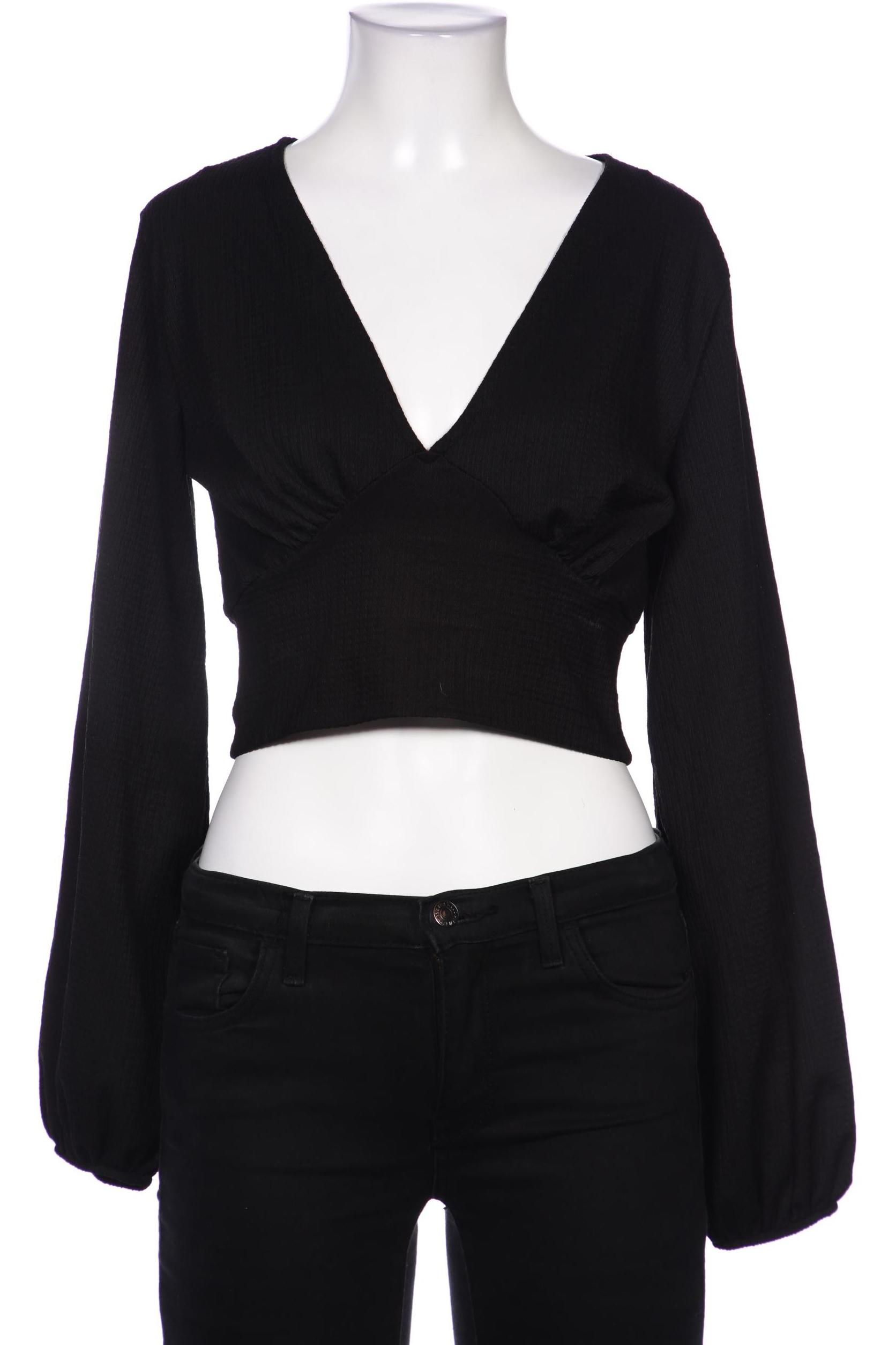 

Monki Damen Bluse, schwarz, Gr. 32
