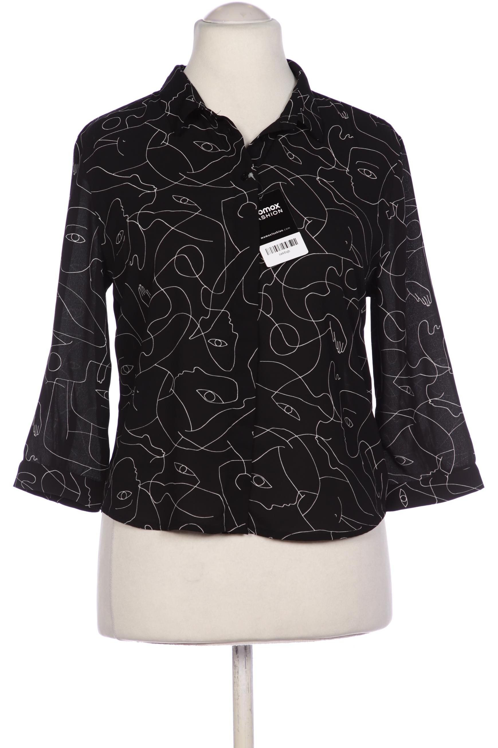 

Monki Damen Bluse, schwarz, Gr. 42