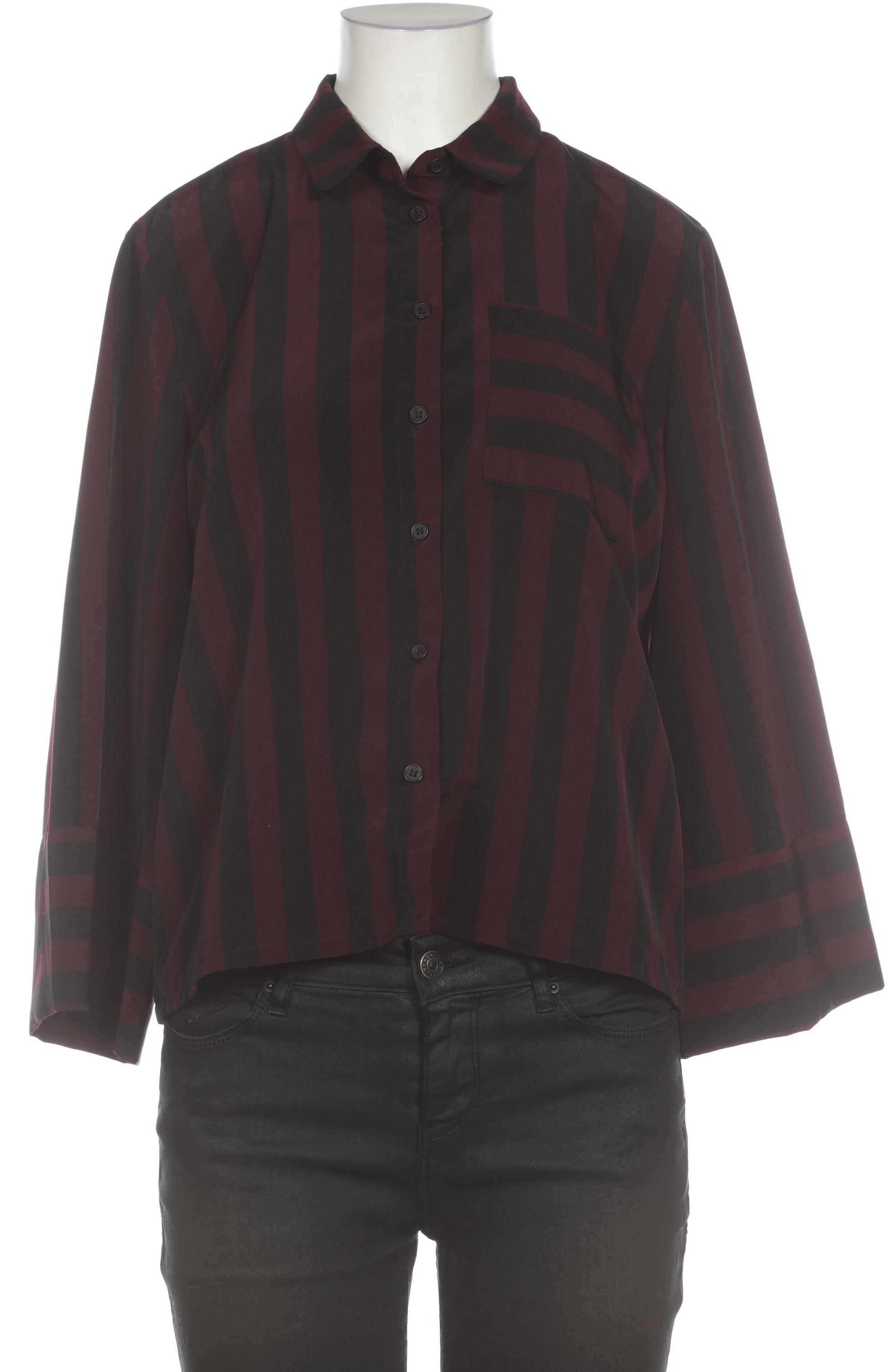 

Monki Damen Bluse, bordeaux, Gr. 36