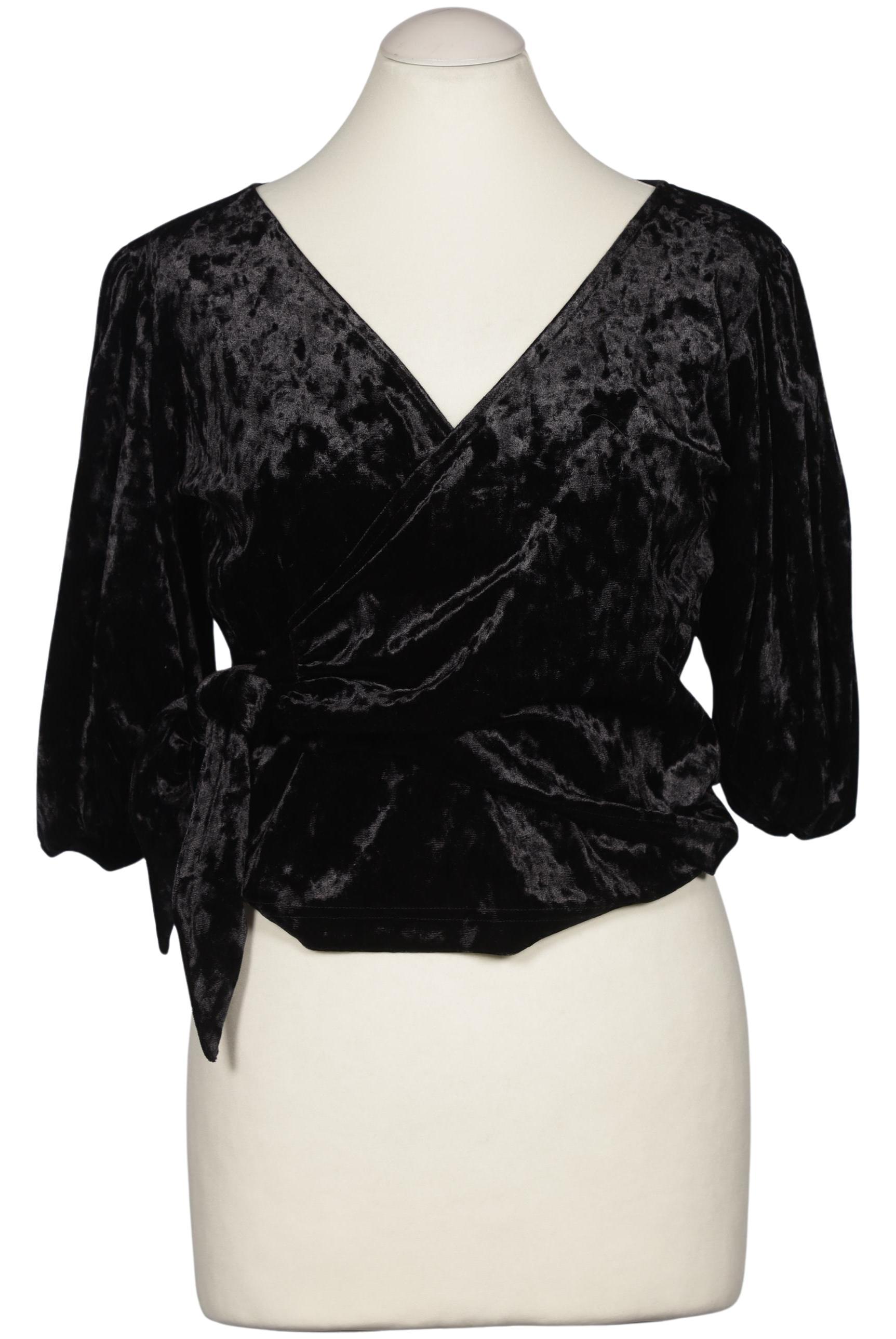 

Monki Damen Bluse, schwarz, Gr. 38