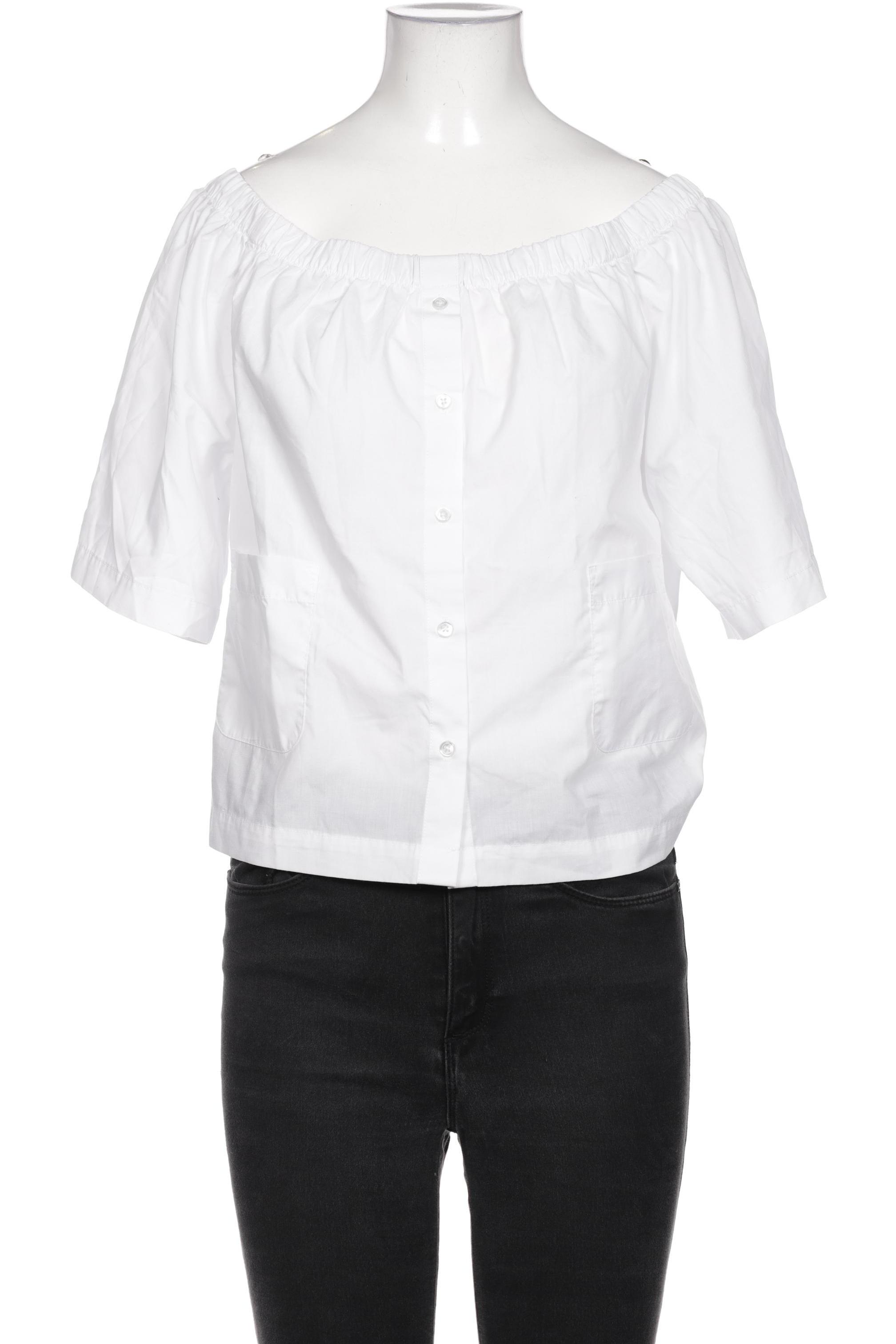 

MONKI Damen Bluse, weiß