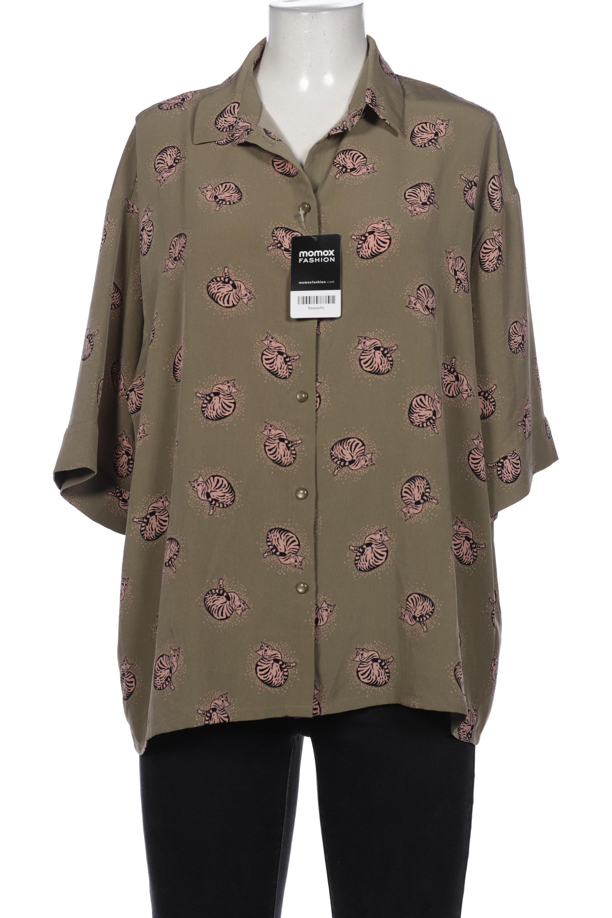 

Monki Damen Bluse, grün, Gr. 42