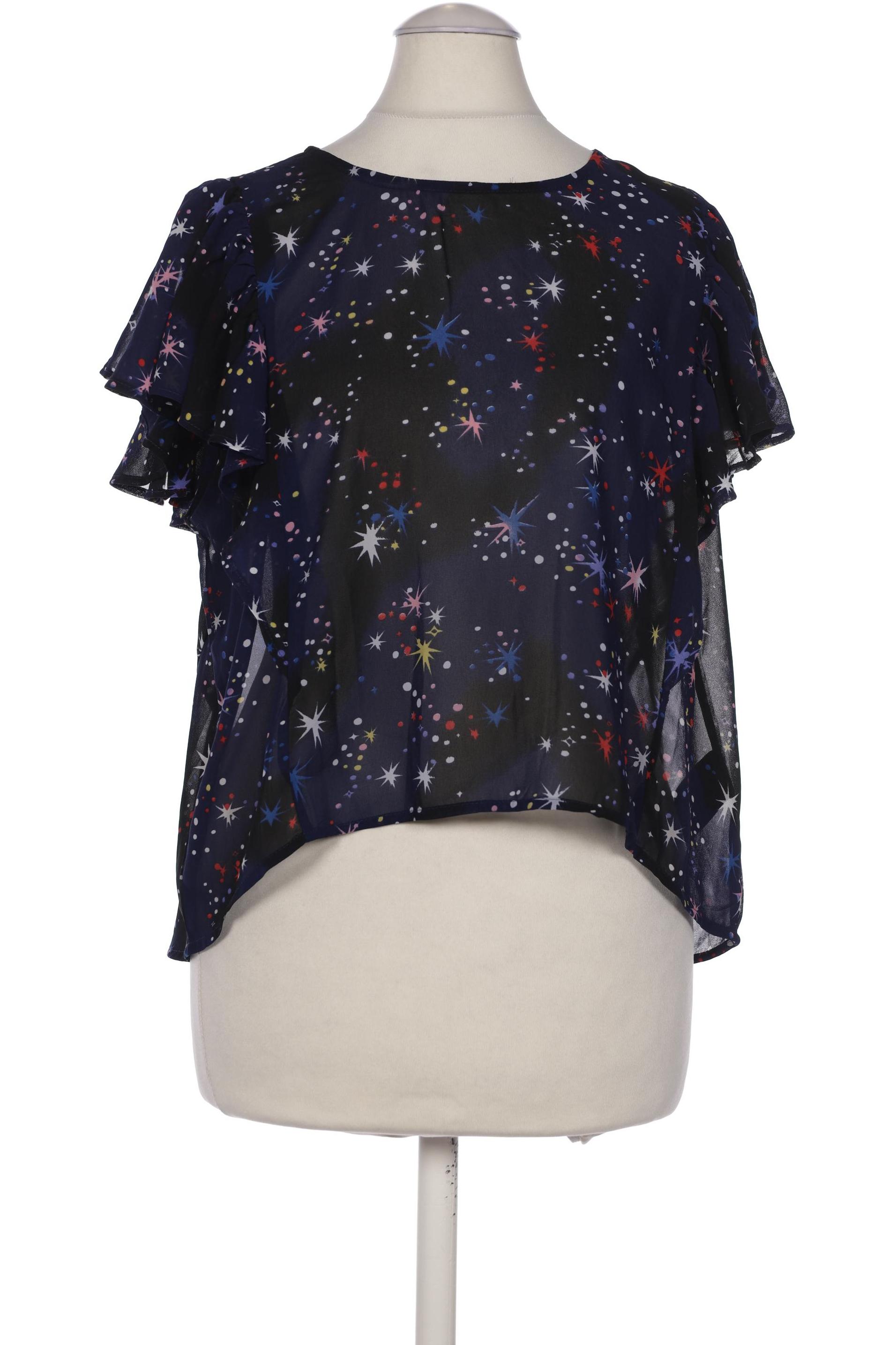 

Monki Damen Bluse, blau, Gr. 36