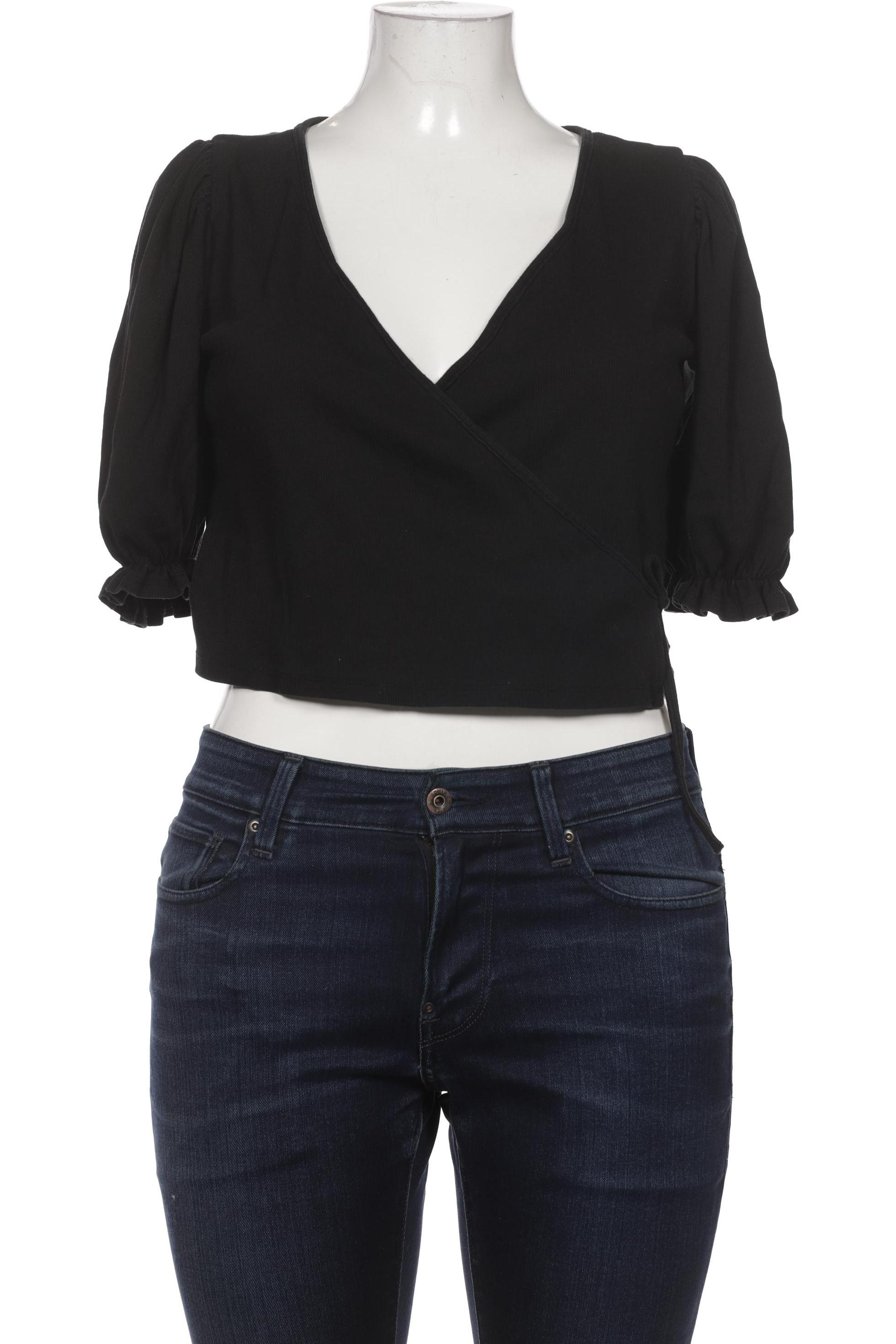 

Monki Damen Bluse, schwarz, Gr. 42