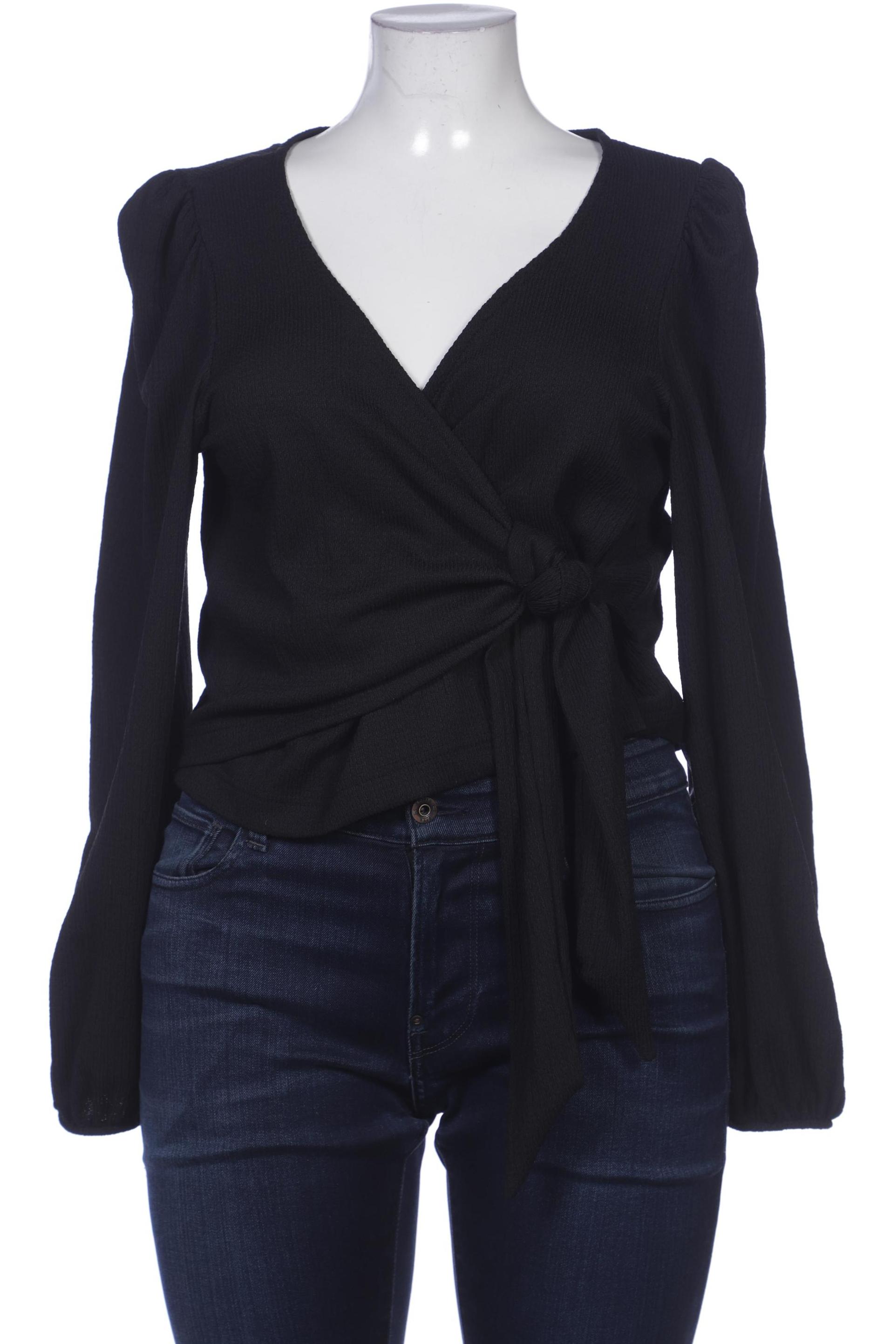 

Monki Damen Bluse, schwarz, Gr. 44