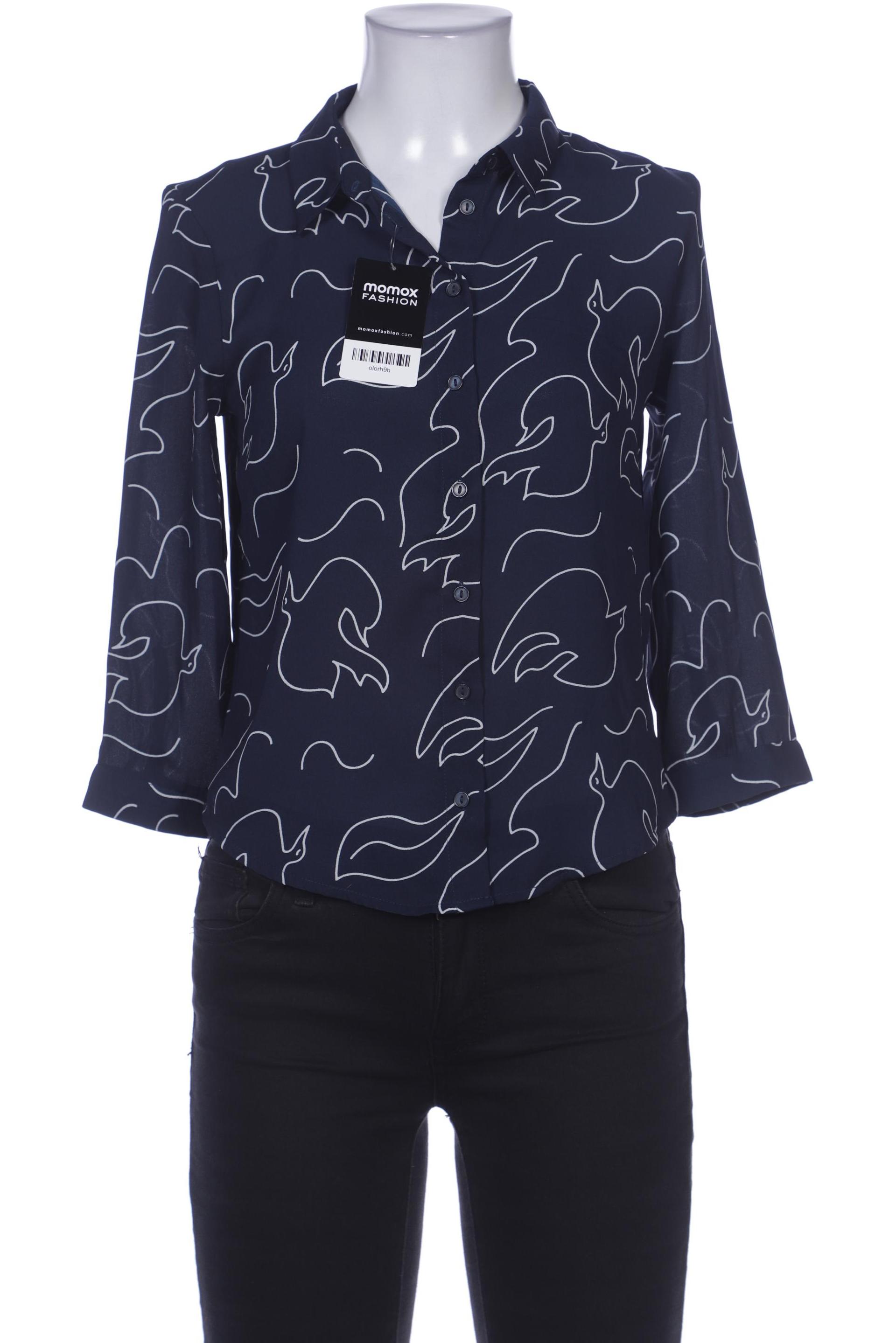 

Monki Damen Bluse, marineblau, Gr. 34