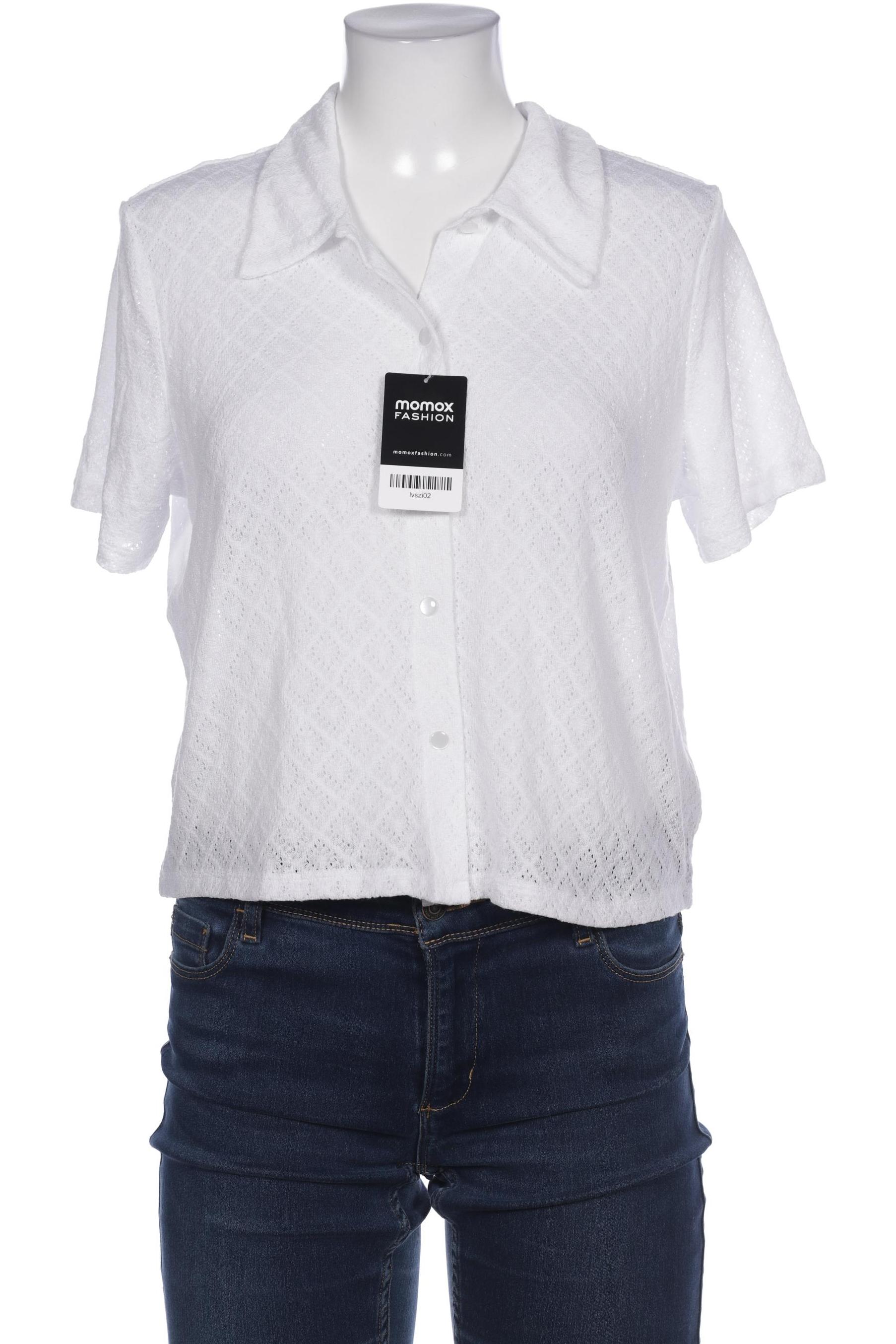 

Monki Damen Bluse, weiß, Gr. 38