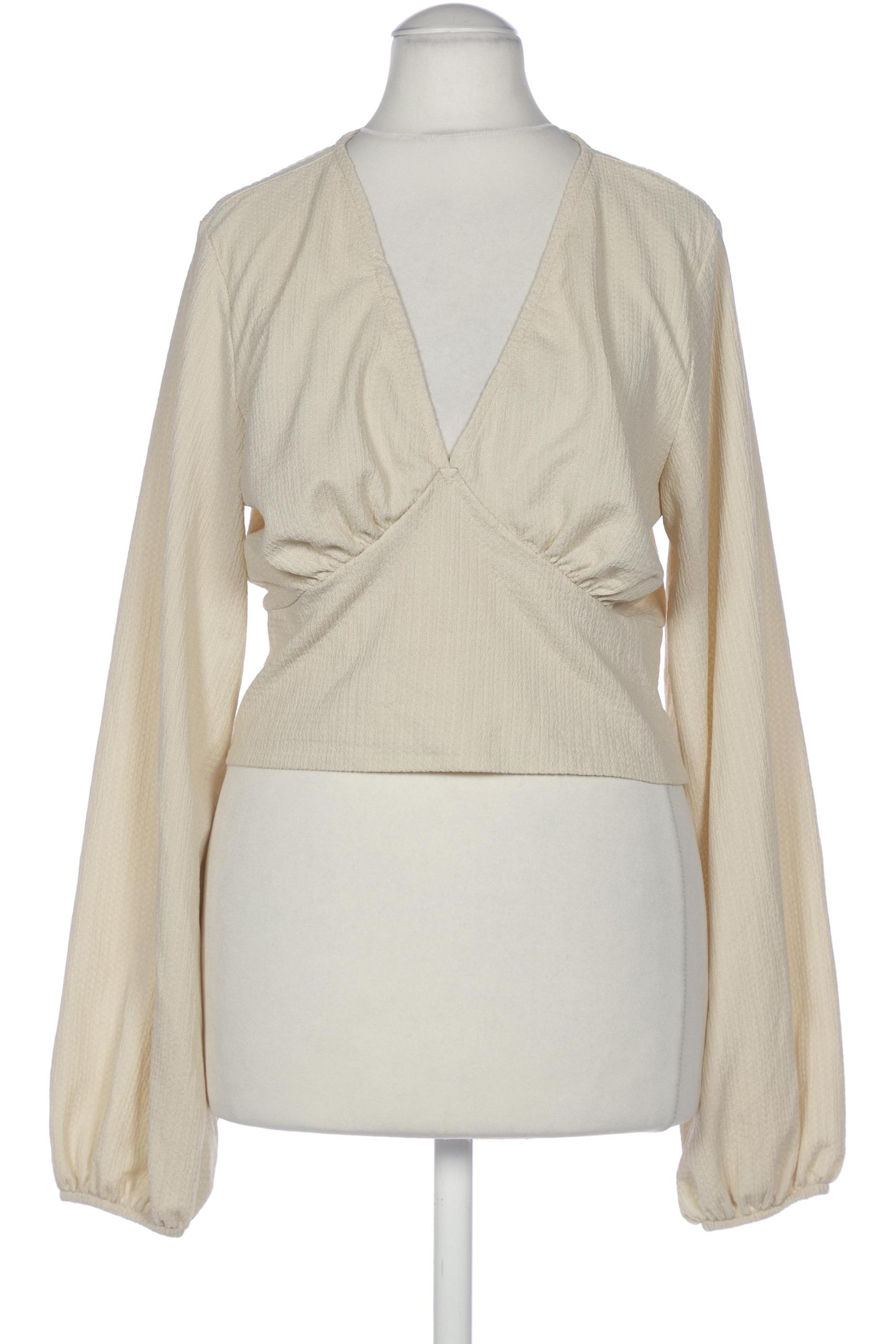 

Monki Damen Bluse, cremeweiß, Gr. 36