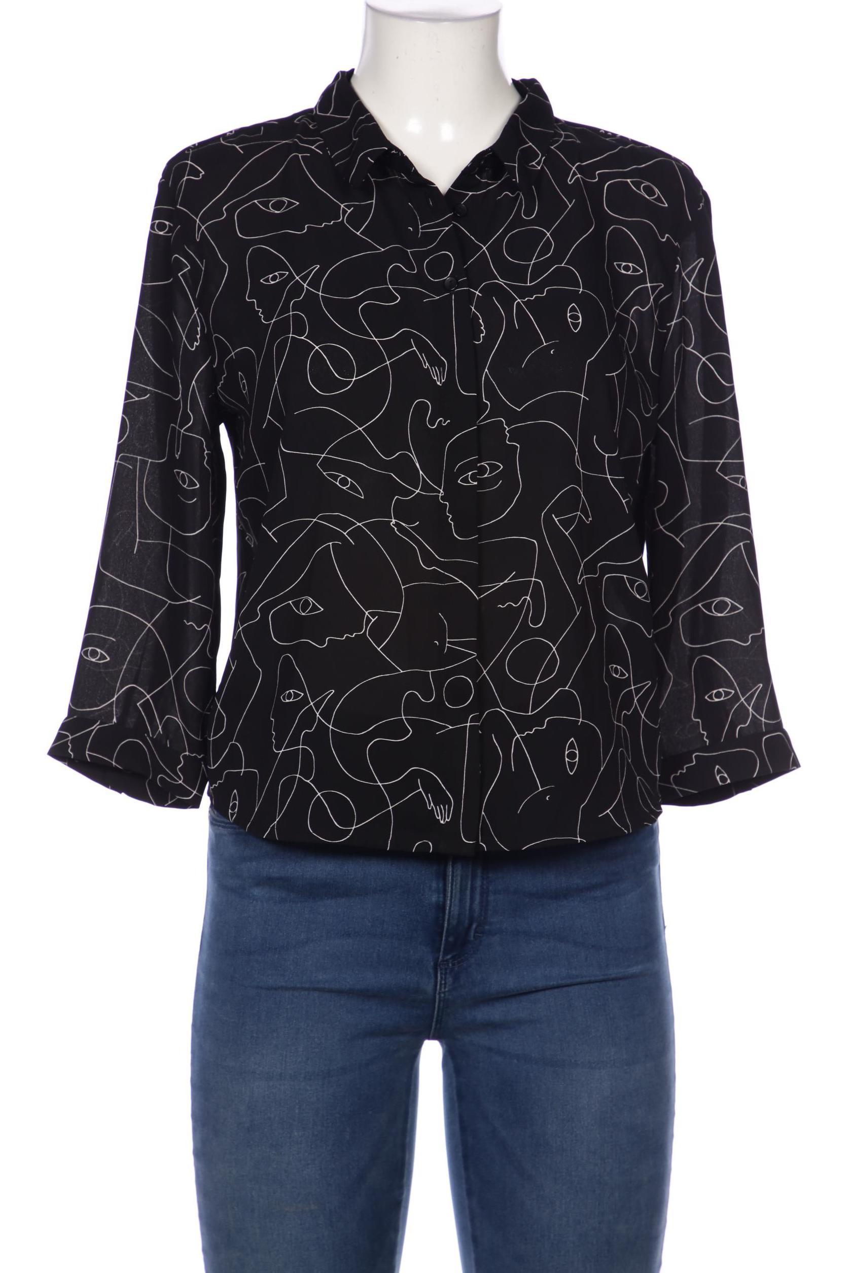 

Monki Damen Bluse, schwarz, Gr. 38
