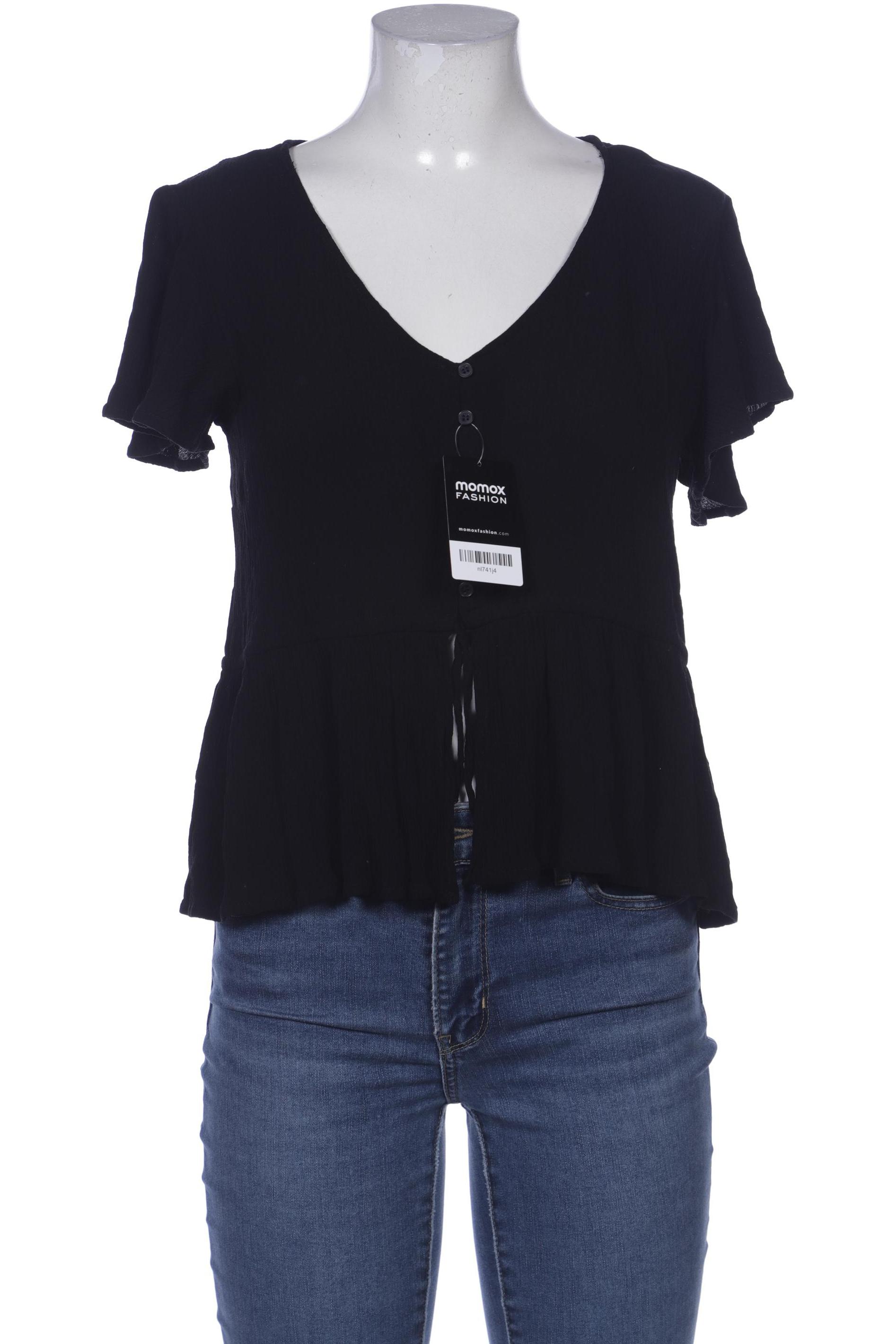 

Monki Damen Bluse, schwarz, Gr. 40