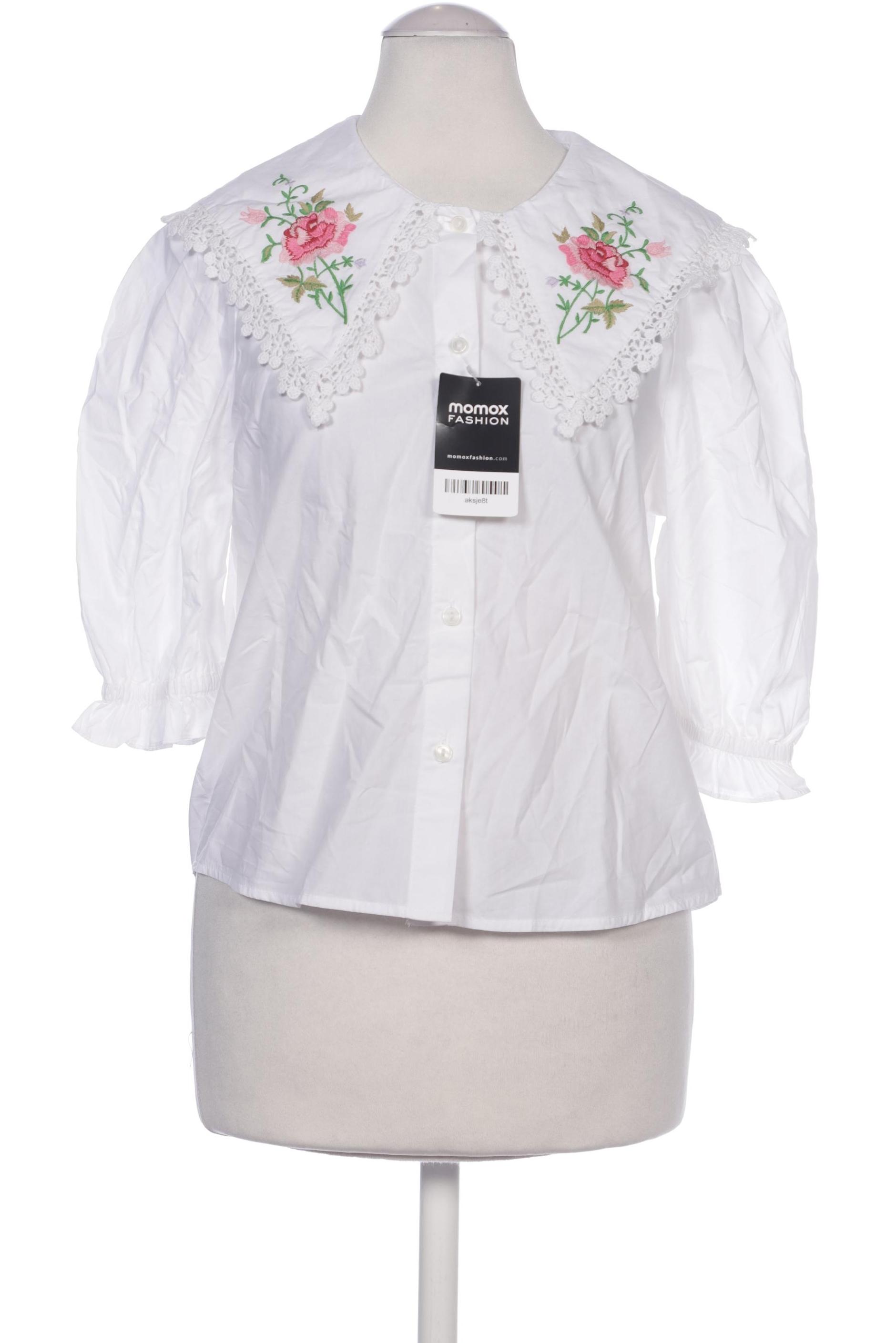 

Monki Damen Bluse, weiß, Gr. 34