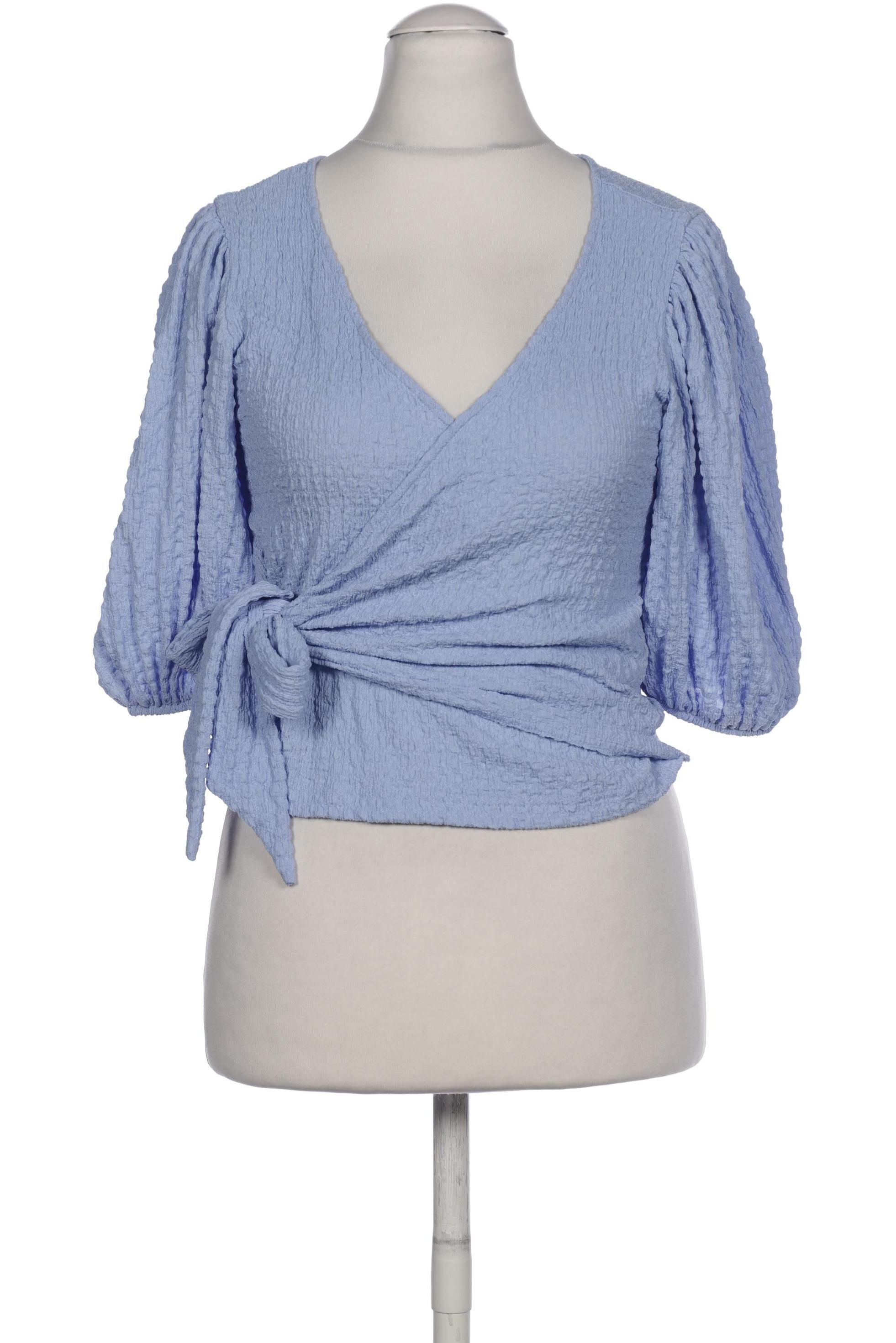 

Monki Damen Bluse, hellblau, Gr. 36