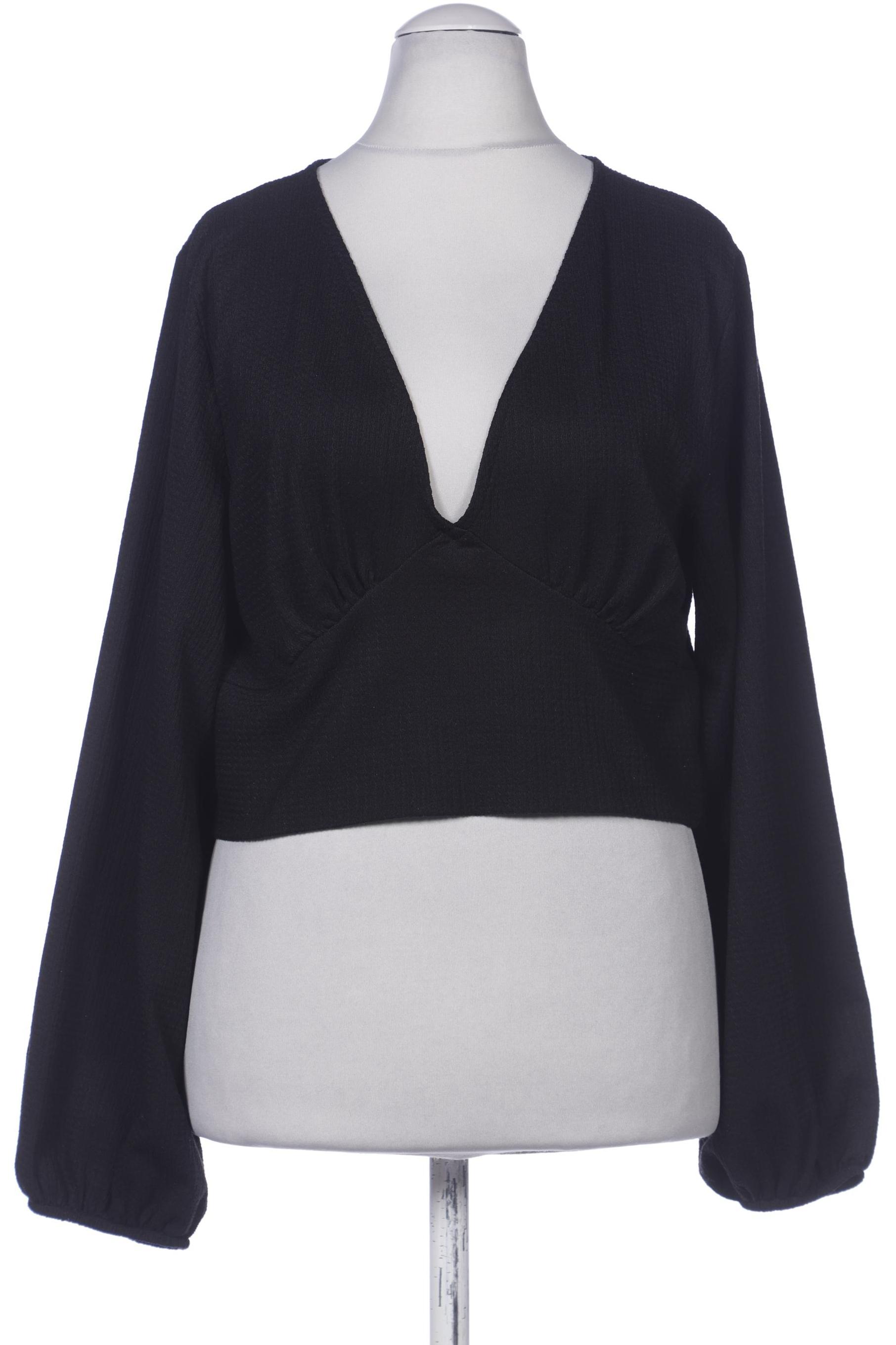 

Monki Damen Bluse, schwarz, Gr. 38