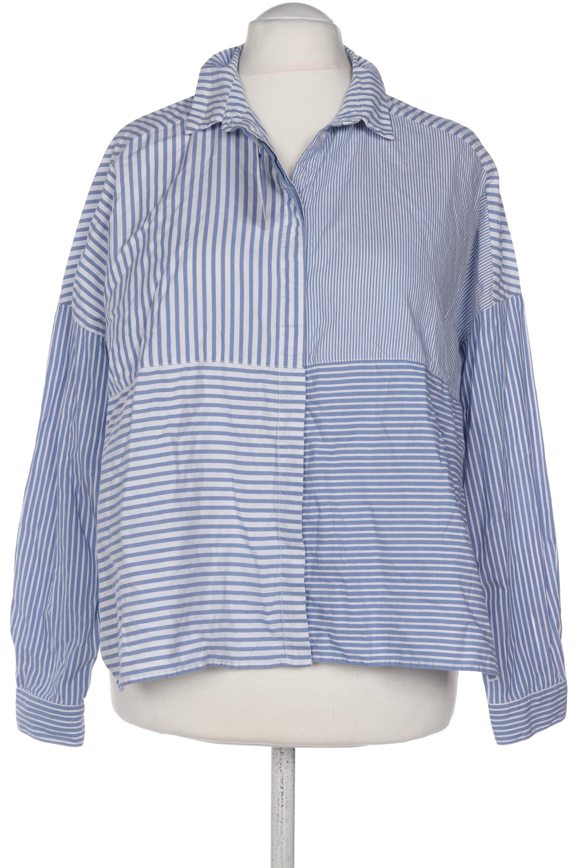 

Monki Damen Bluse, blau, Gr. 44