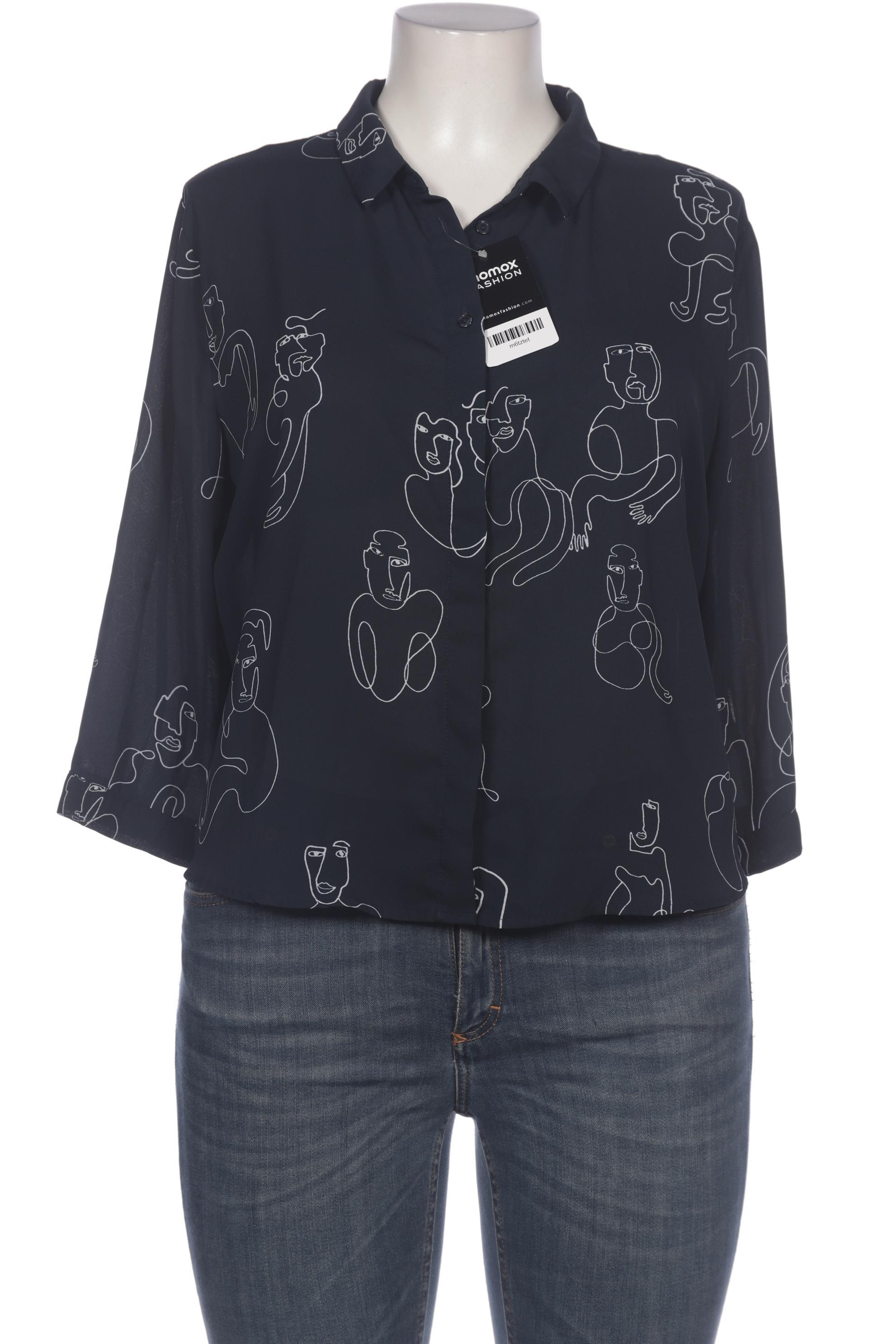 

Monki Damen Bluse, marineblau, Gr. 46