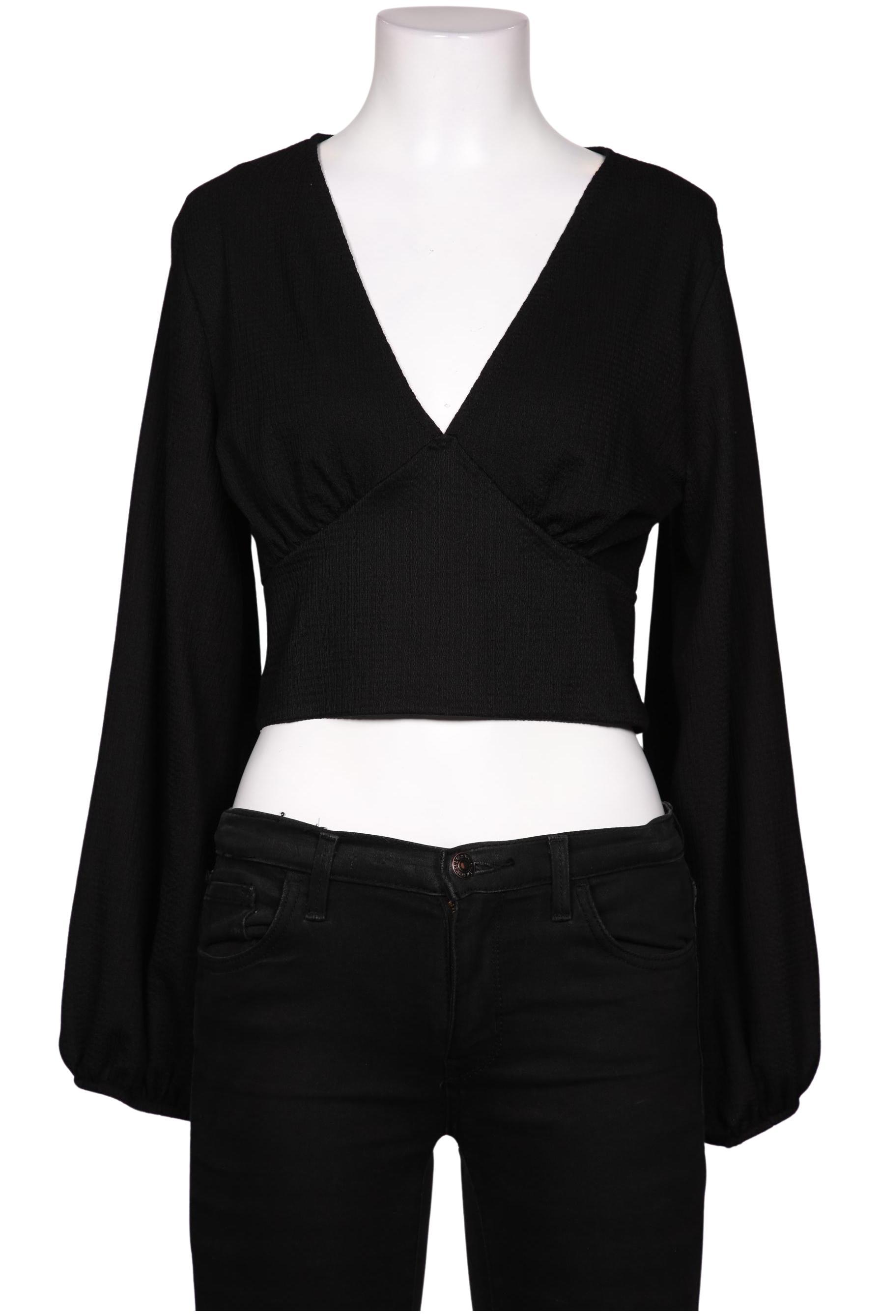 

Monki Damen Bluse, schwarz, Gr. 36