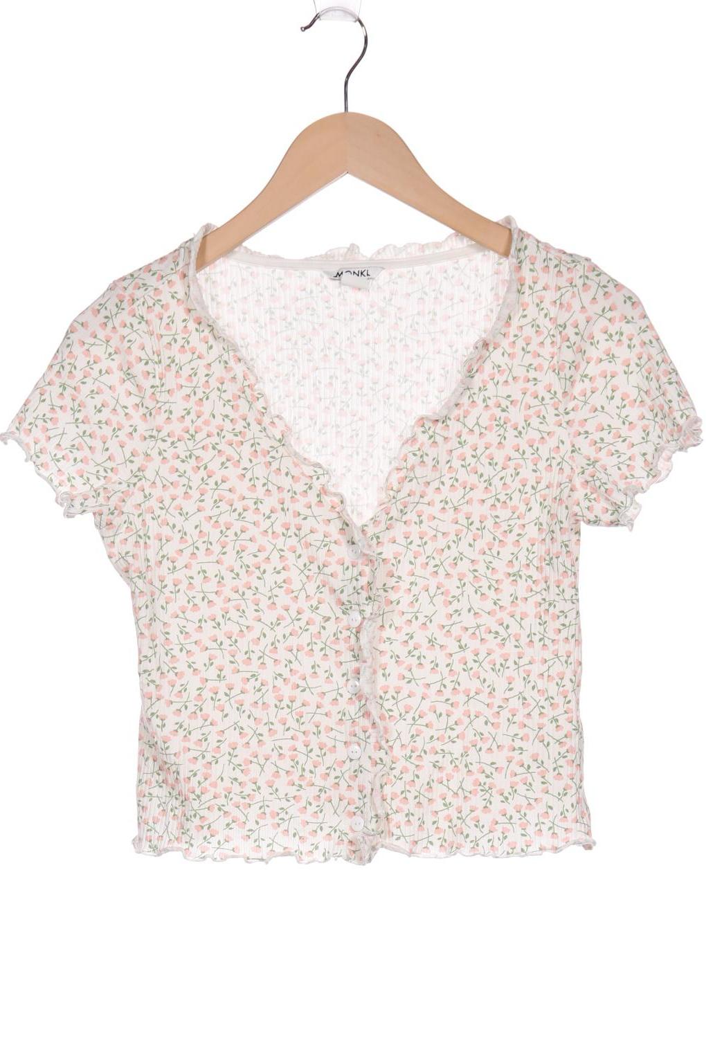 

Monki Damen Bluse, weiß, Gr. 38