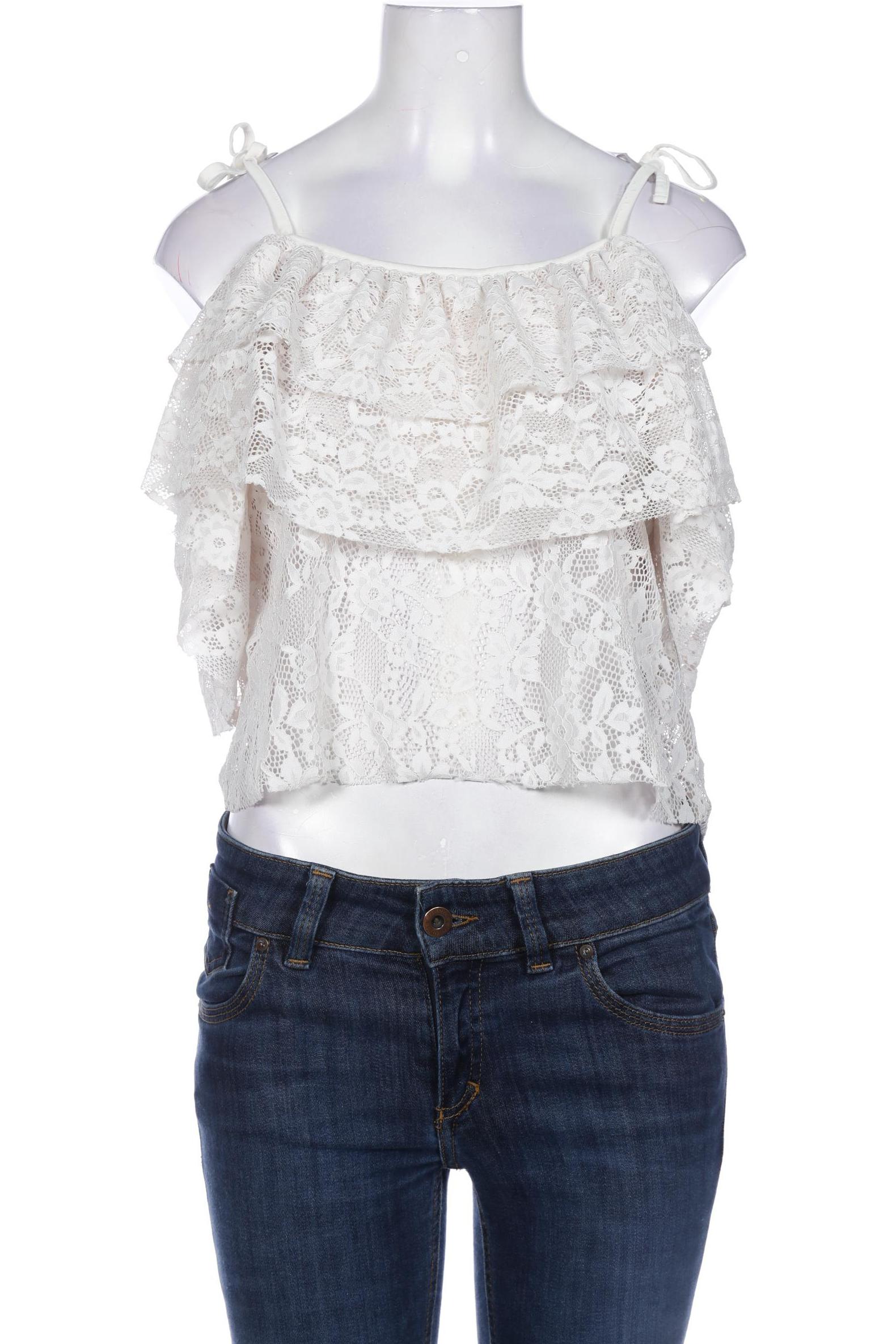 

Monki Damen Bluse, beige, Gr. 34