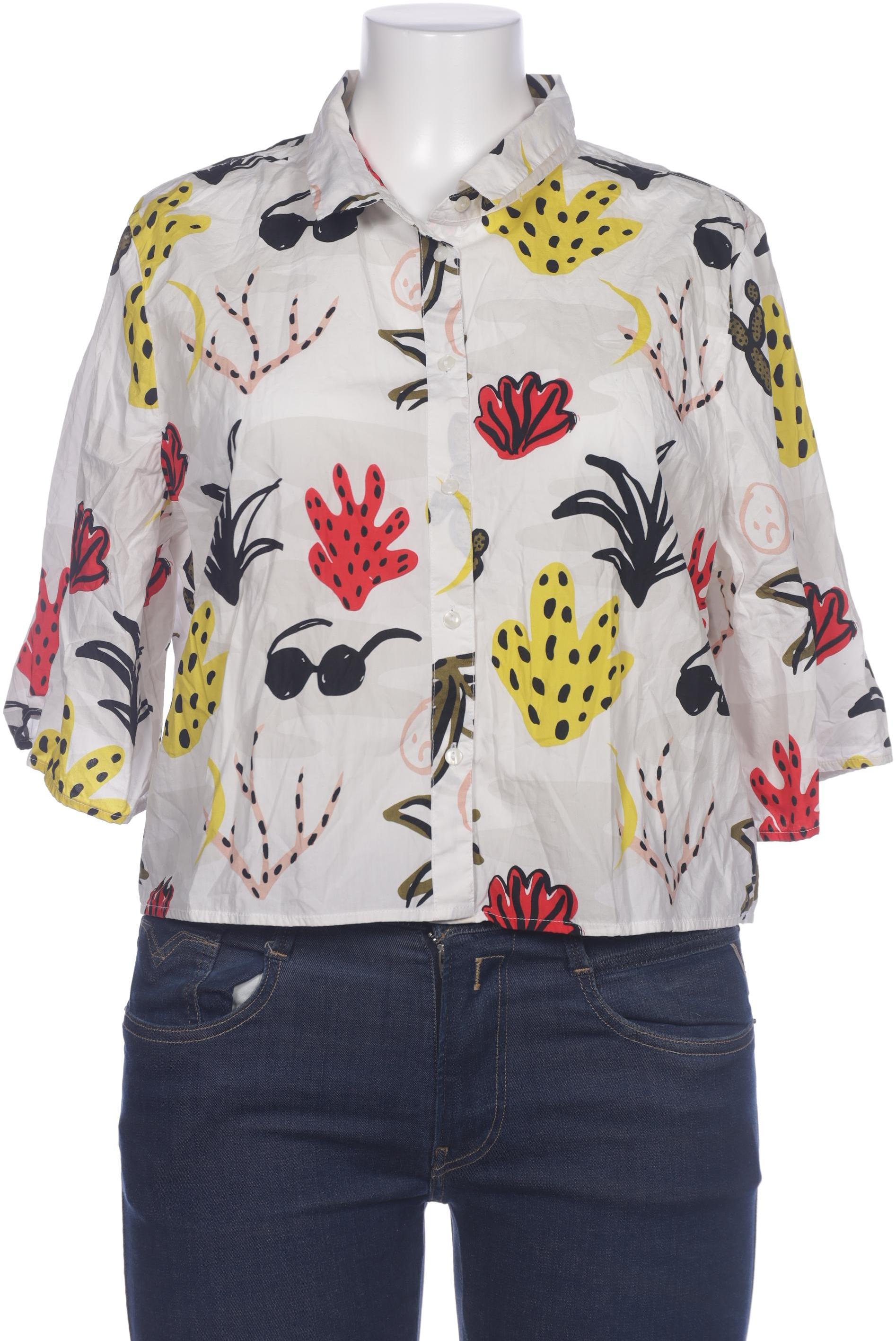 

Monki Damen Bluse, weiß, Gr. 42