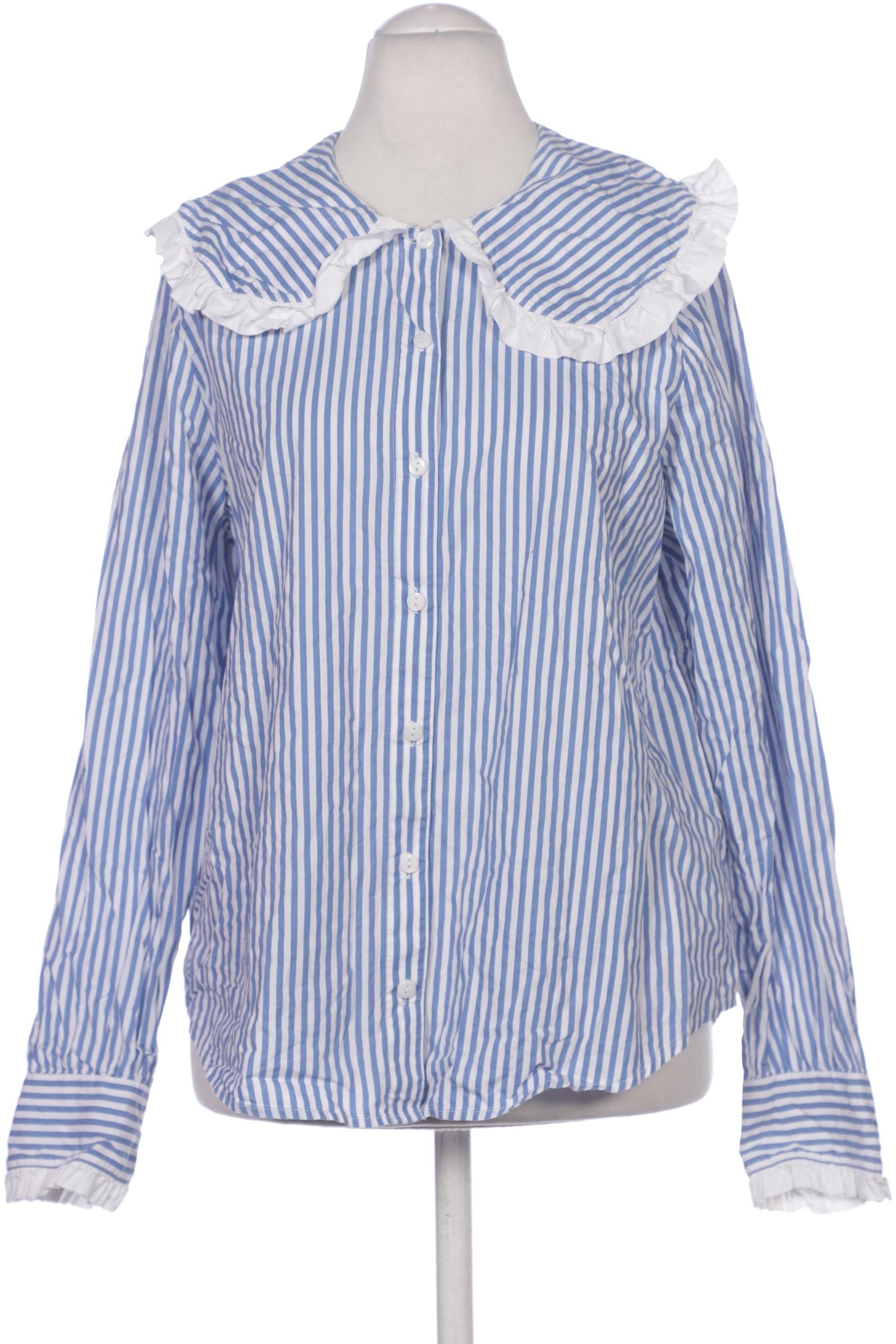 

Monki Damen Bluse, blau, Gr. 38