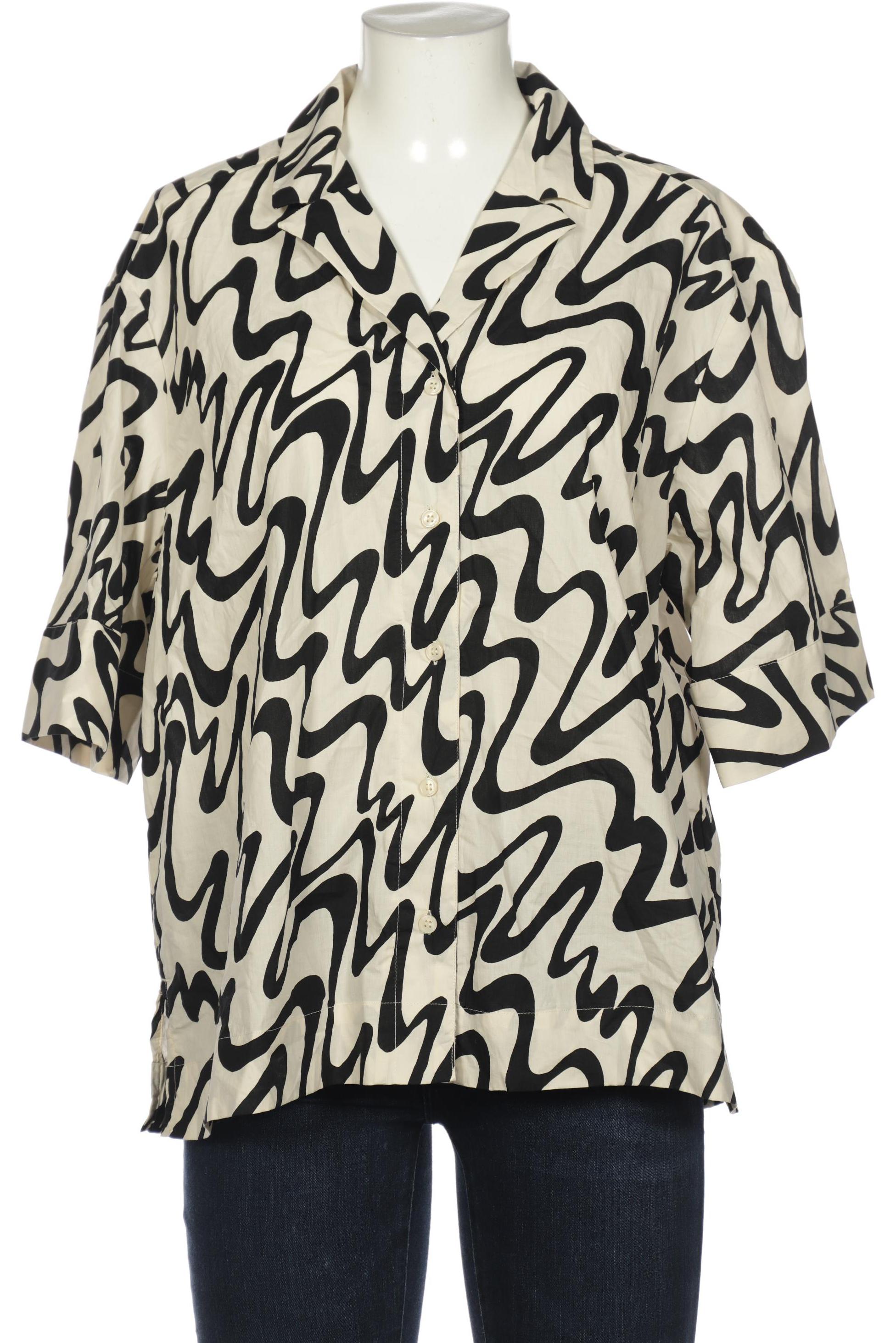 

MONKI Damen Bluse, cremeweiß