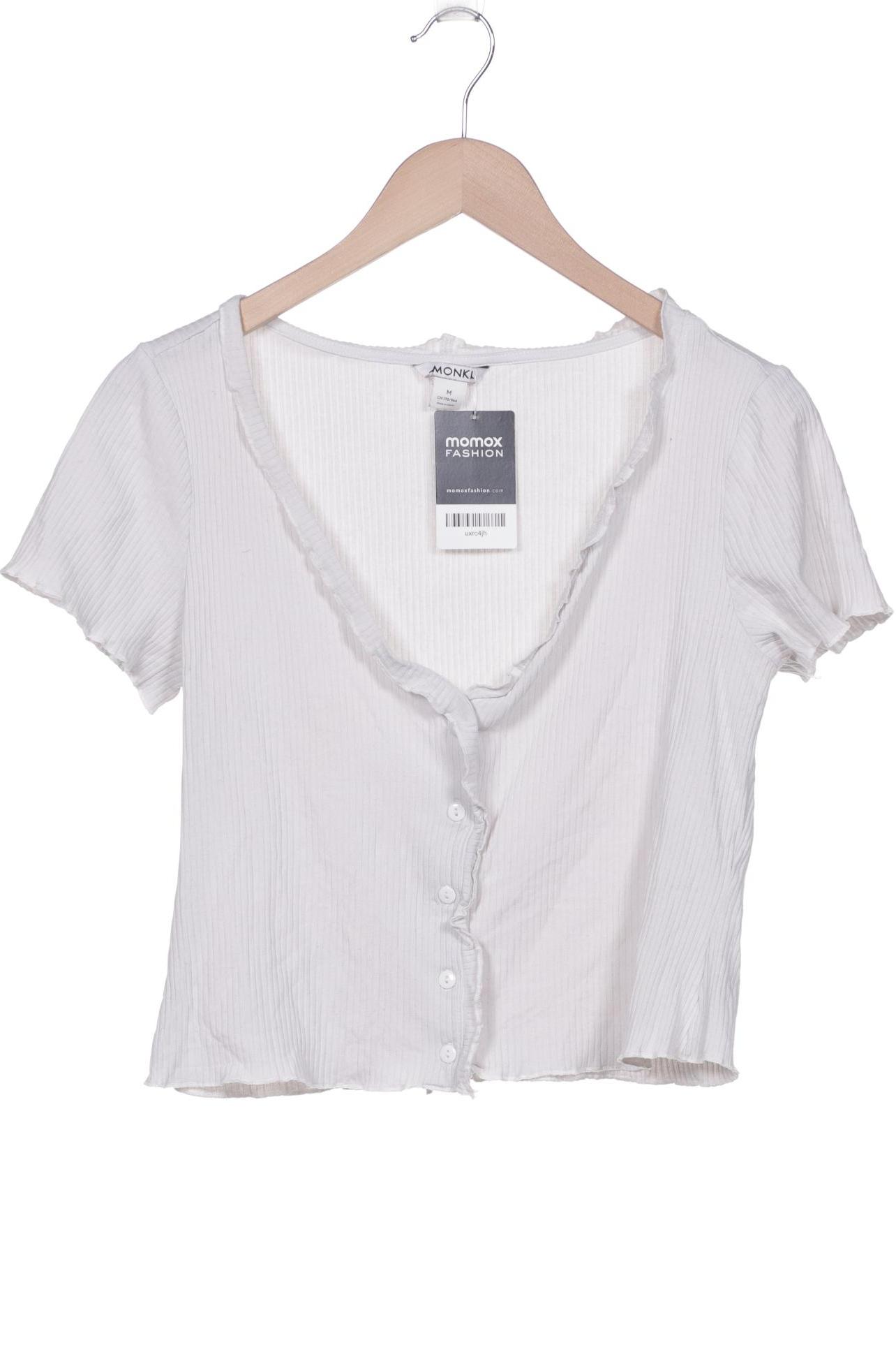 

Monki Damen Bluse, weiß, Gr. 38