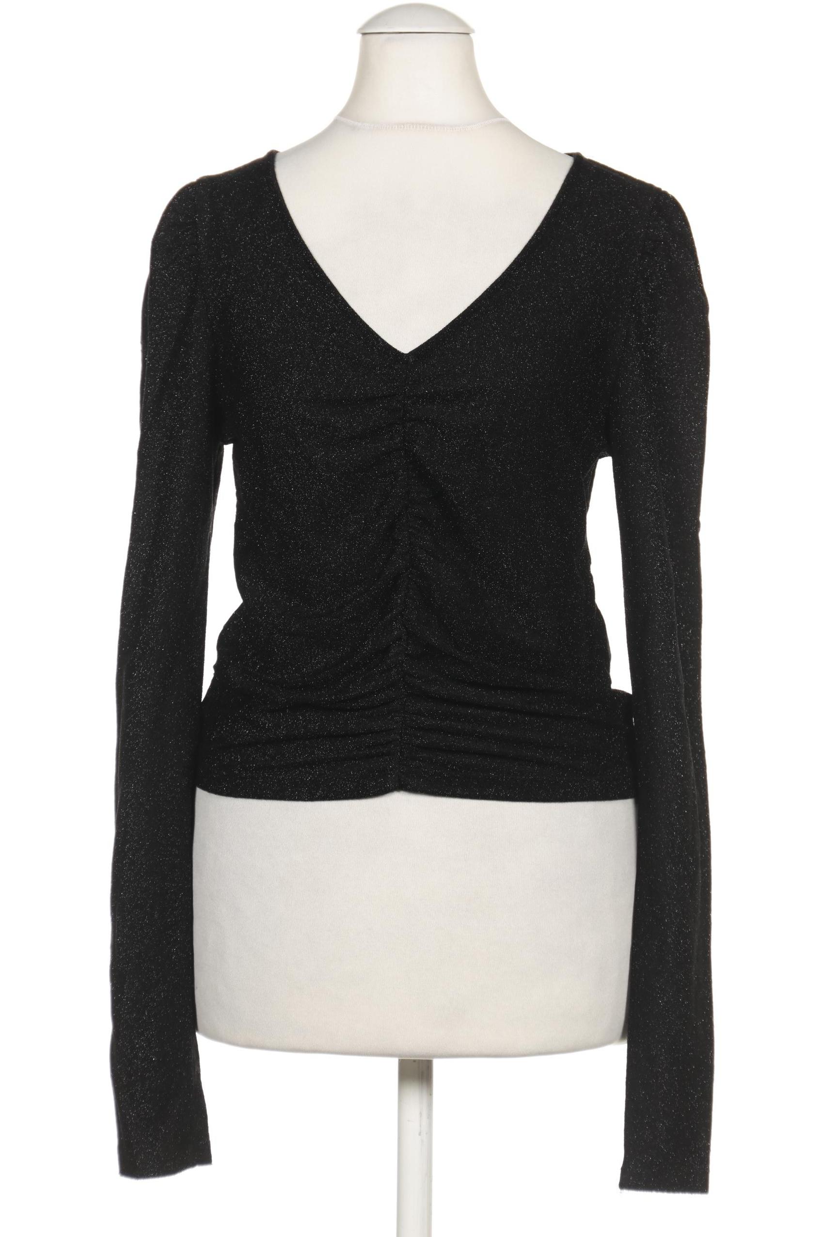 

Monki Damen Bluse, schwarz, Gr. 36
