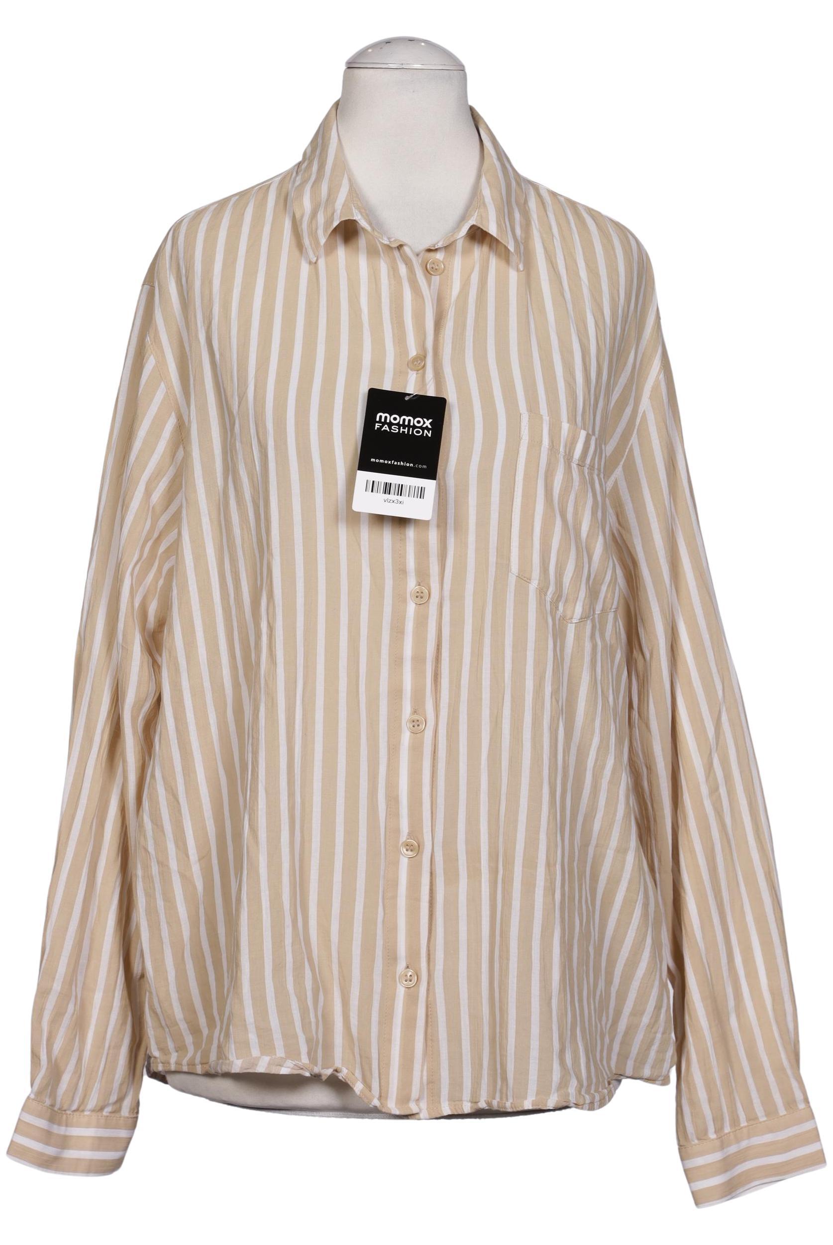 

Monki Damen Bluse, beige, Gr. 36