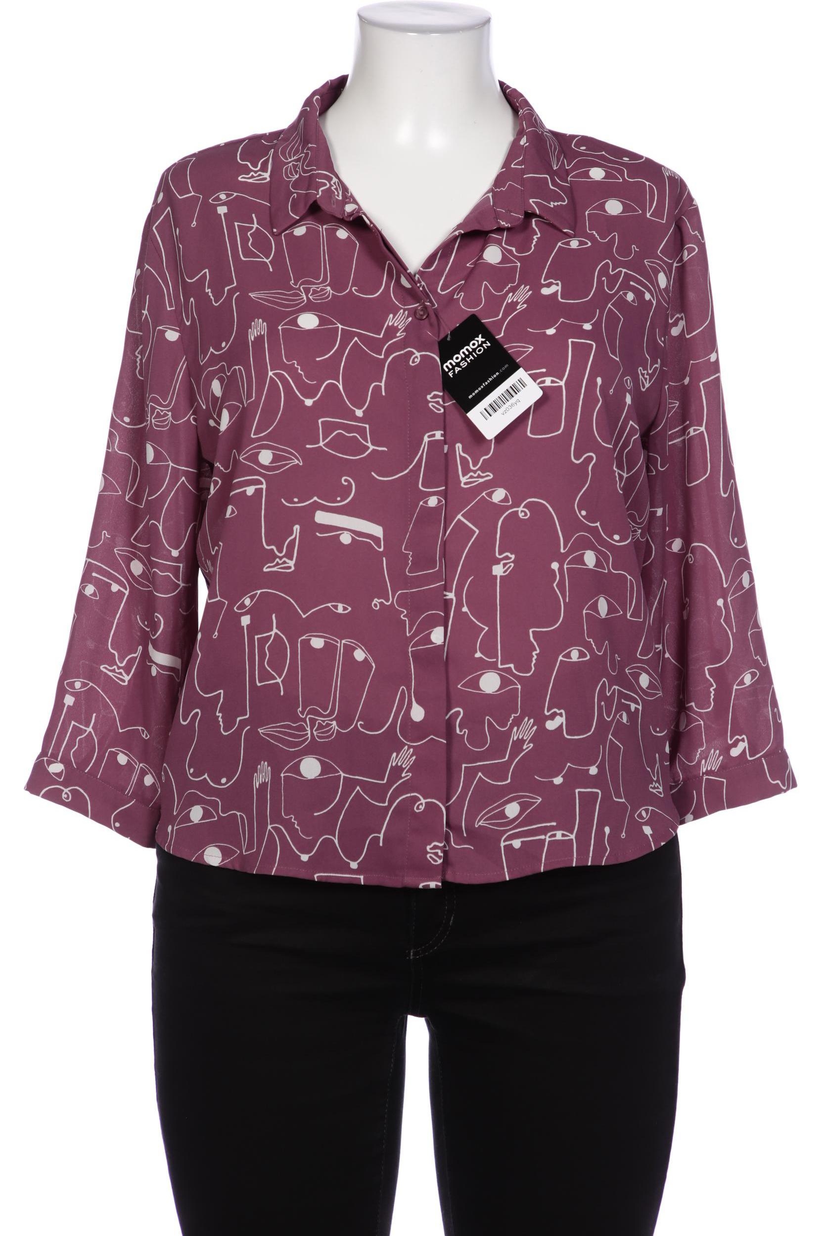 

Monki Damen Bluse, bordeaux, Gr. 48
