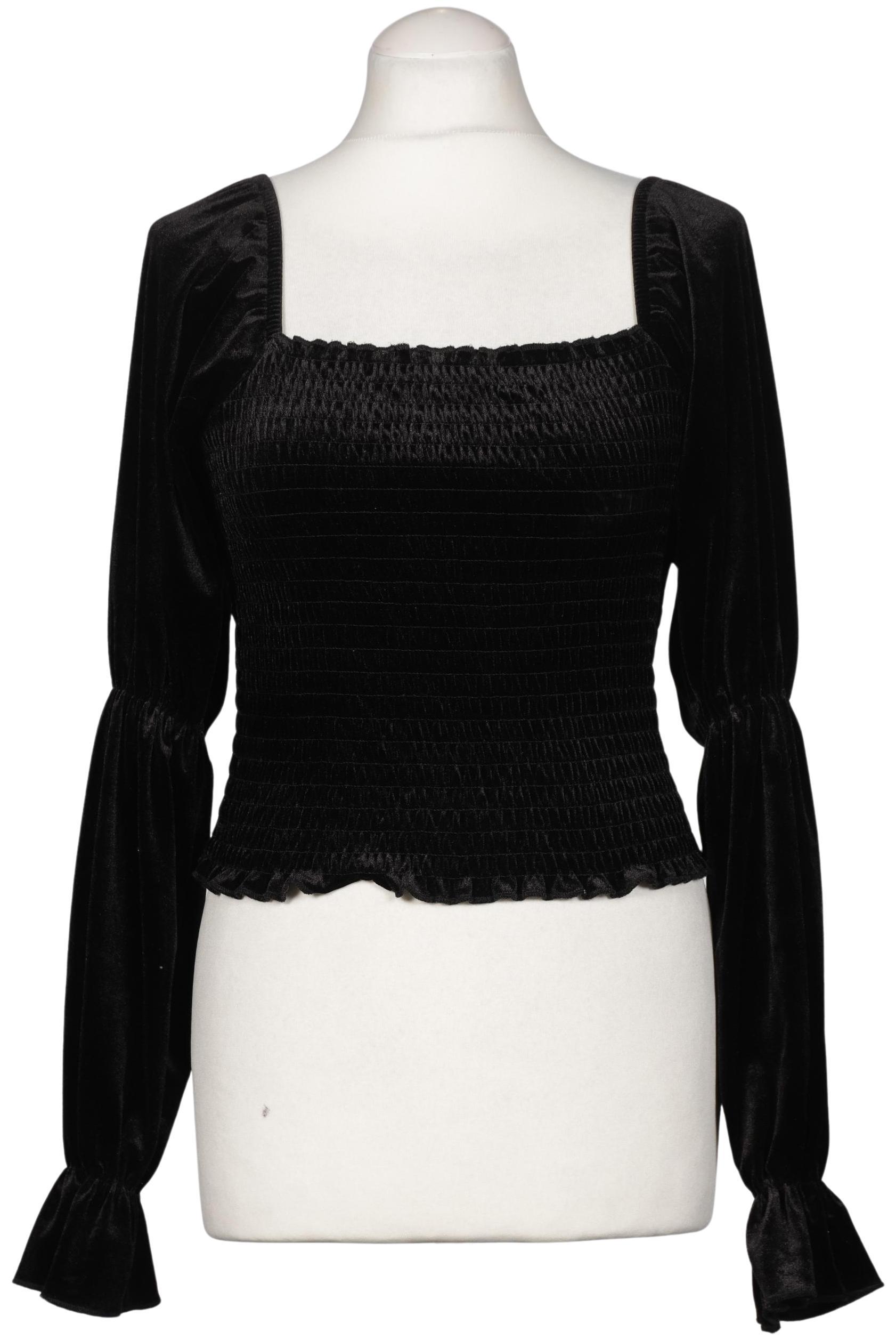 

Monki Damen Bluse, schwarz, Gr. 36