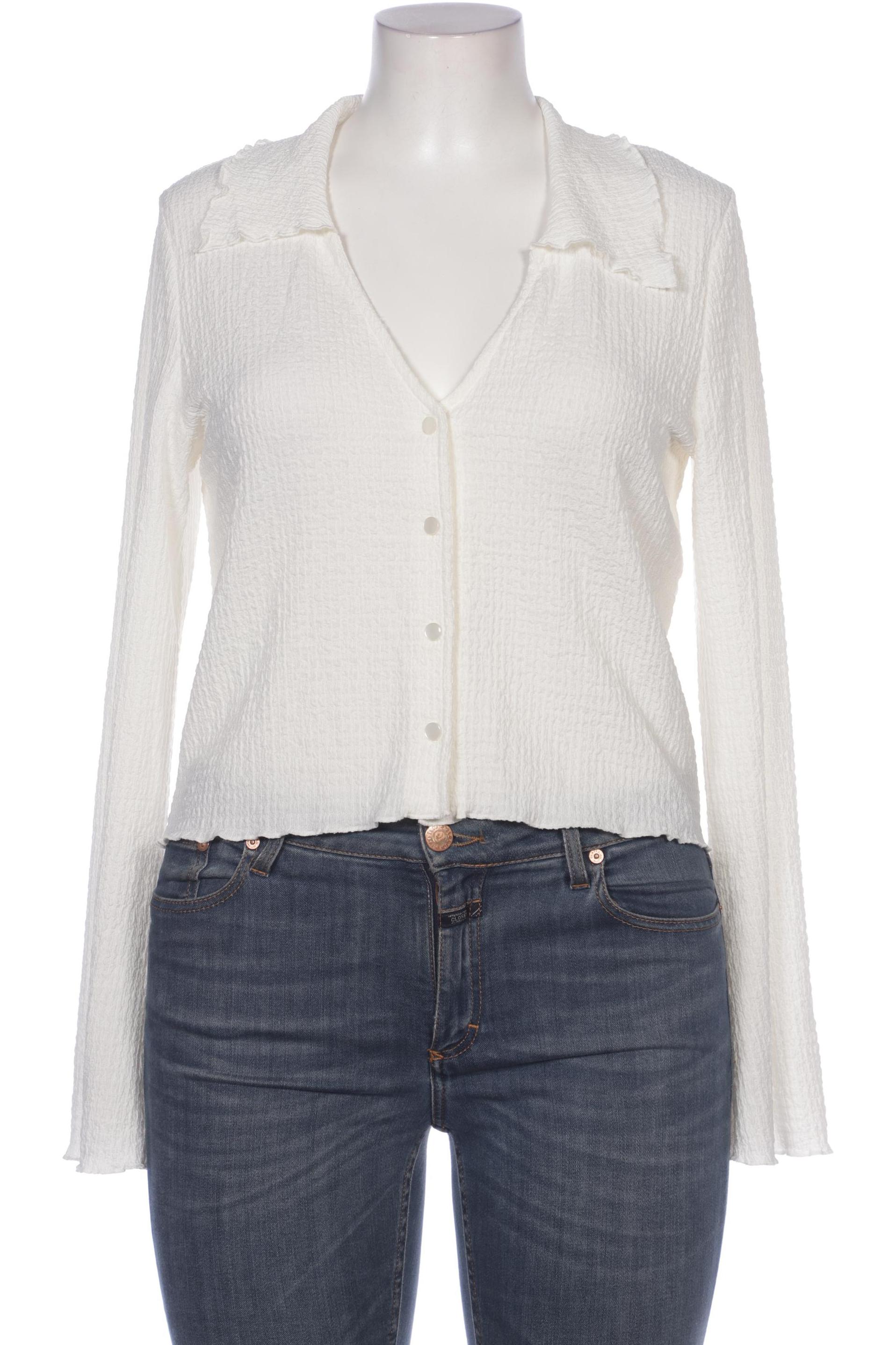 

Monki Damen Bluse, cremeweiß, Gr. 42