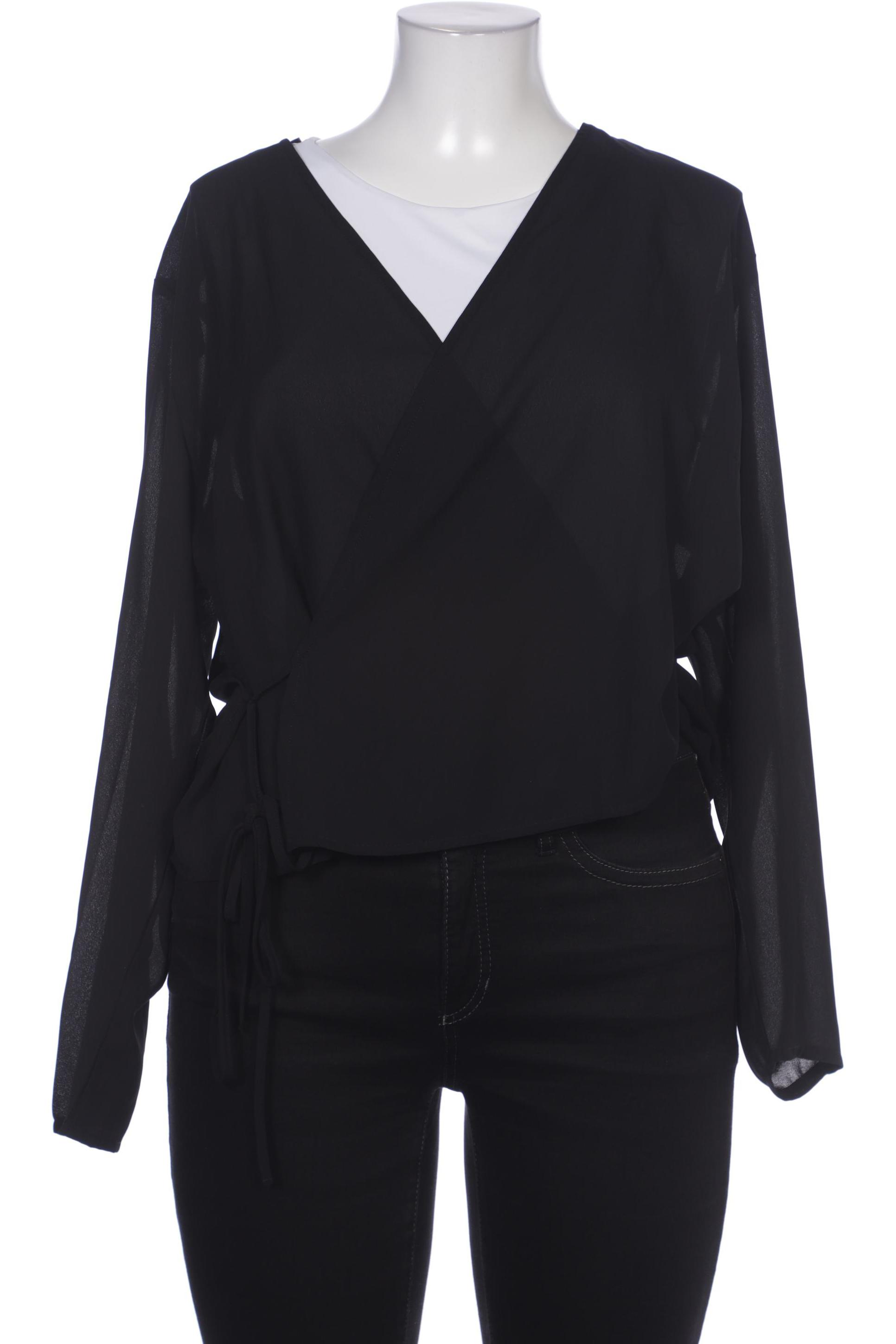 

Monki Damen Bluse, schwarz, Gr. 46