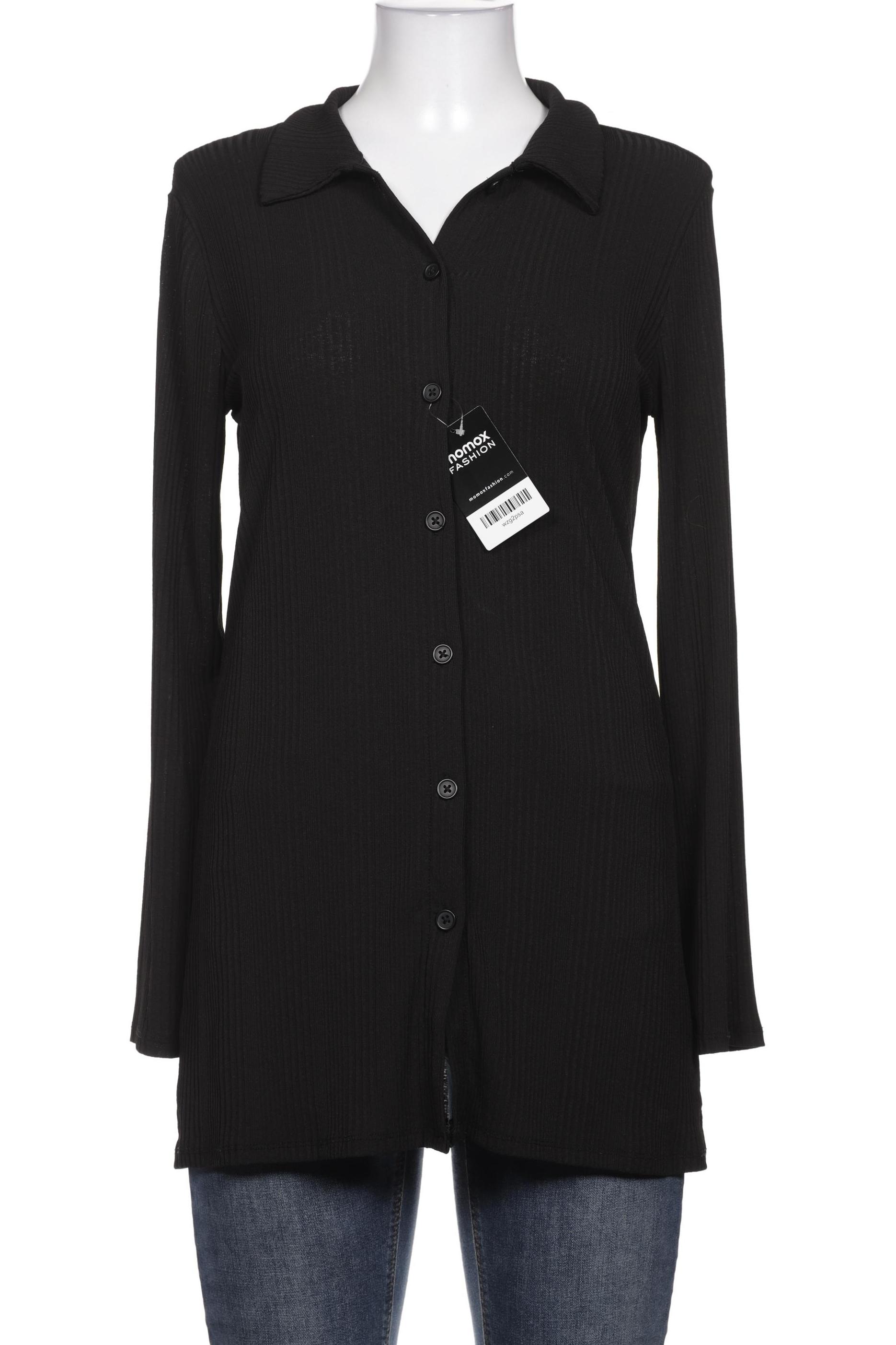 

MONKI Damen Bluse, schwarz