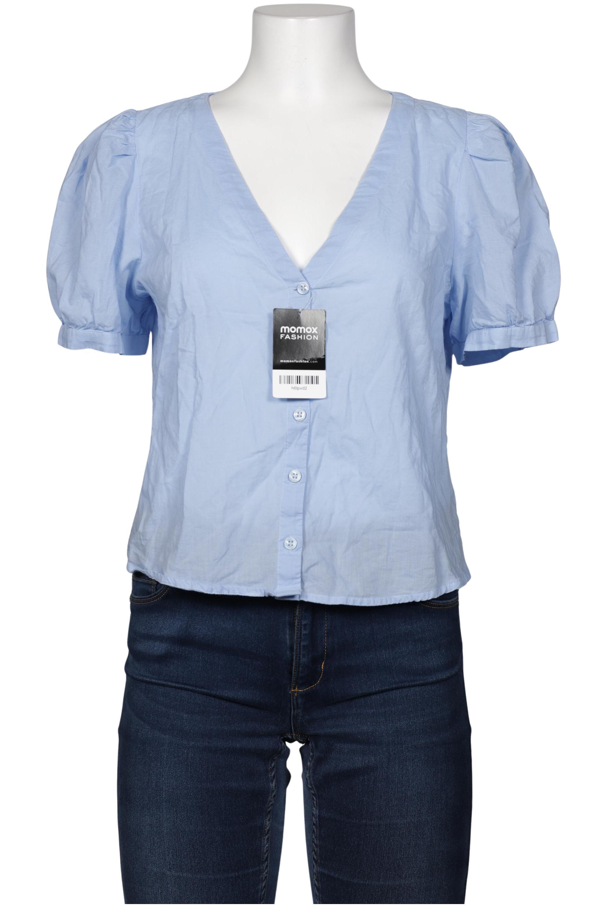 

Monki Damen Bluse, blau, Gr. 38