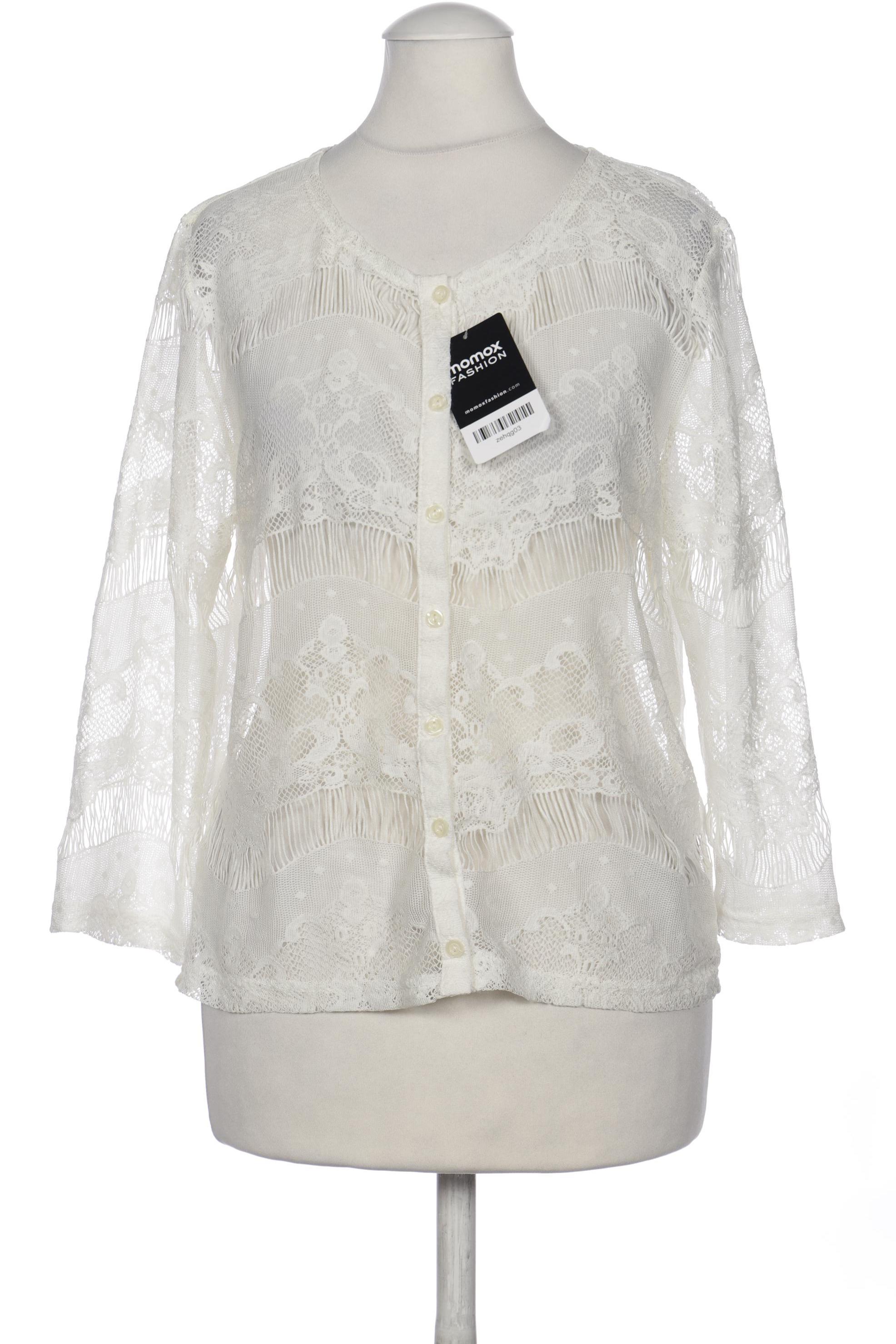 

MONKI Damen Bluse, cremeweiß