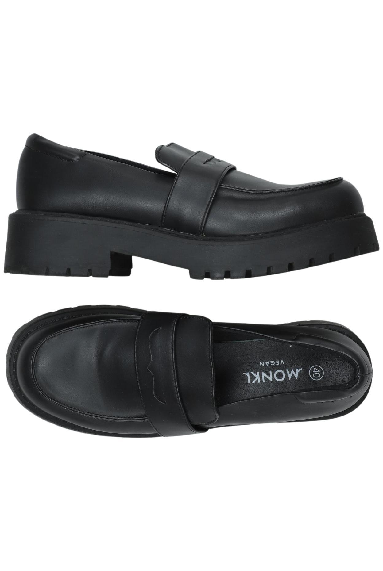 

Monki Damen Halbschuh, schwarz, Gr. 40