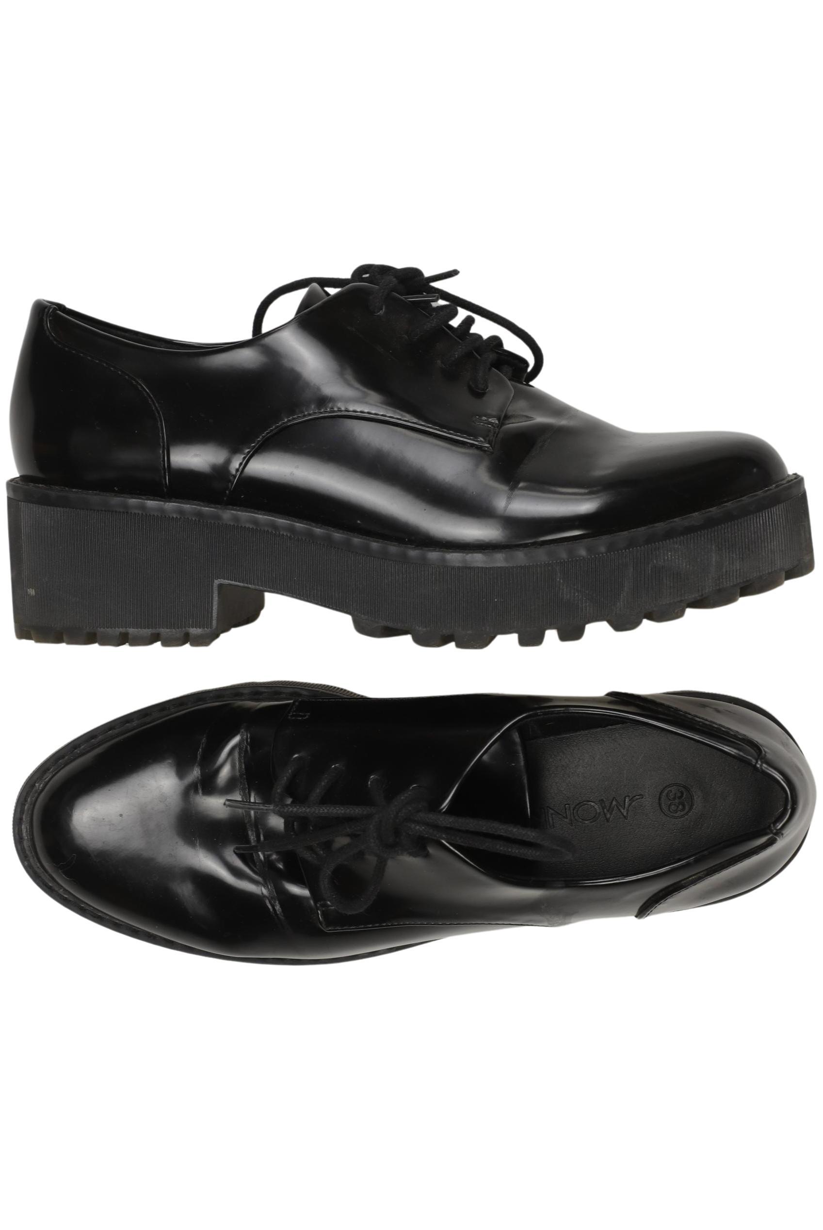 

Monki Damen Halbschuh, schwarz, Gr. 38