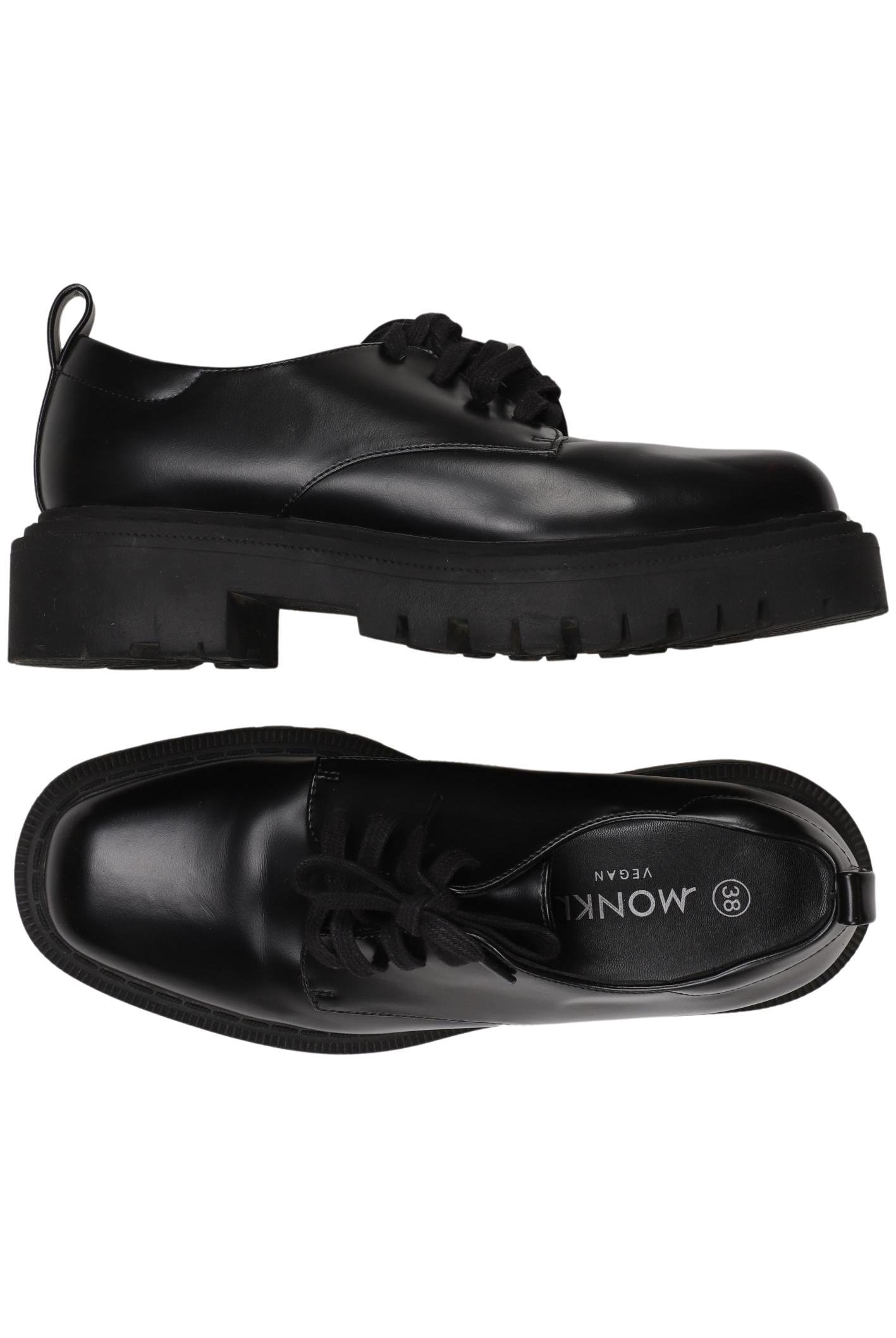 

Monki Damen Halbschuh, schwarz, Gr. 38