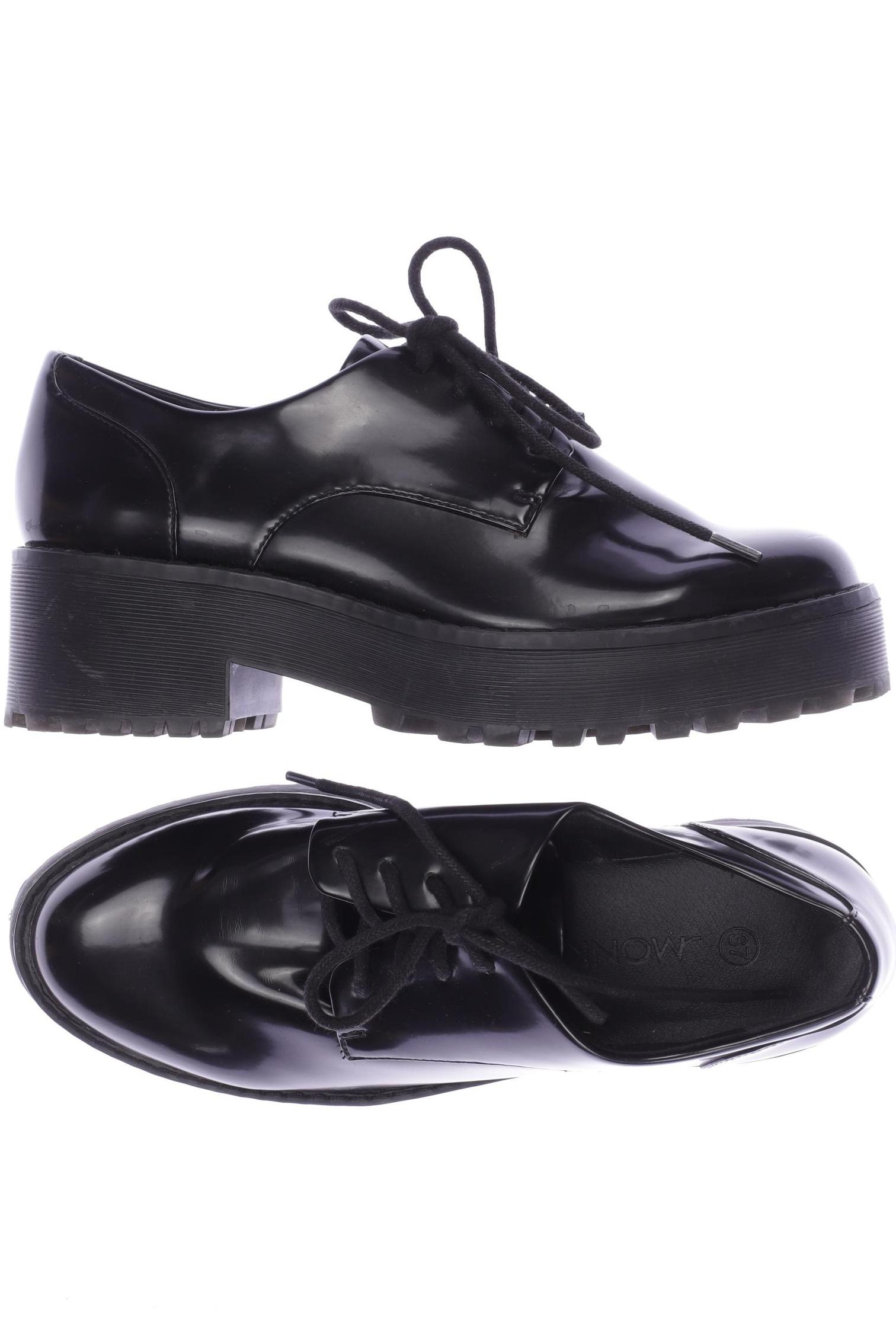 

Monki Damen Halbschuh, schwarz, Gr. 37