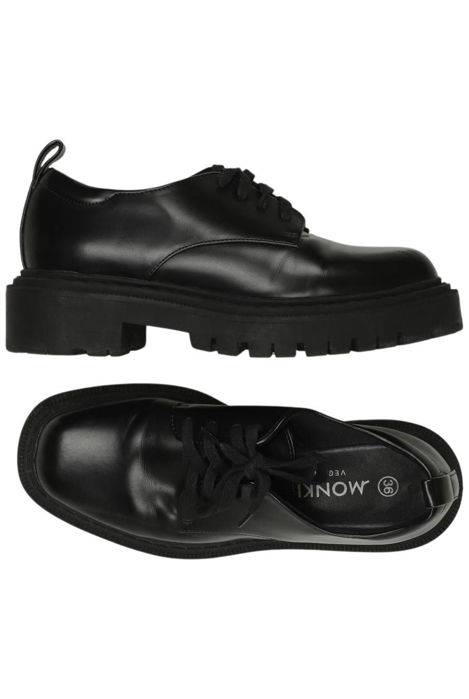 

Monki Damen Halbschuh, schwarz, Gr. 36