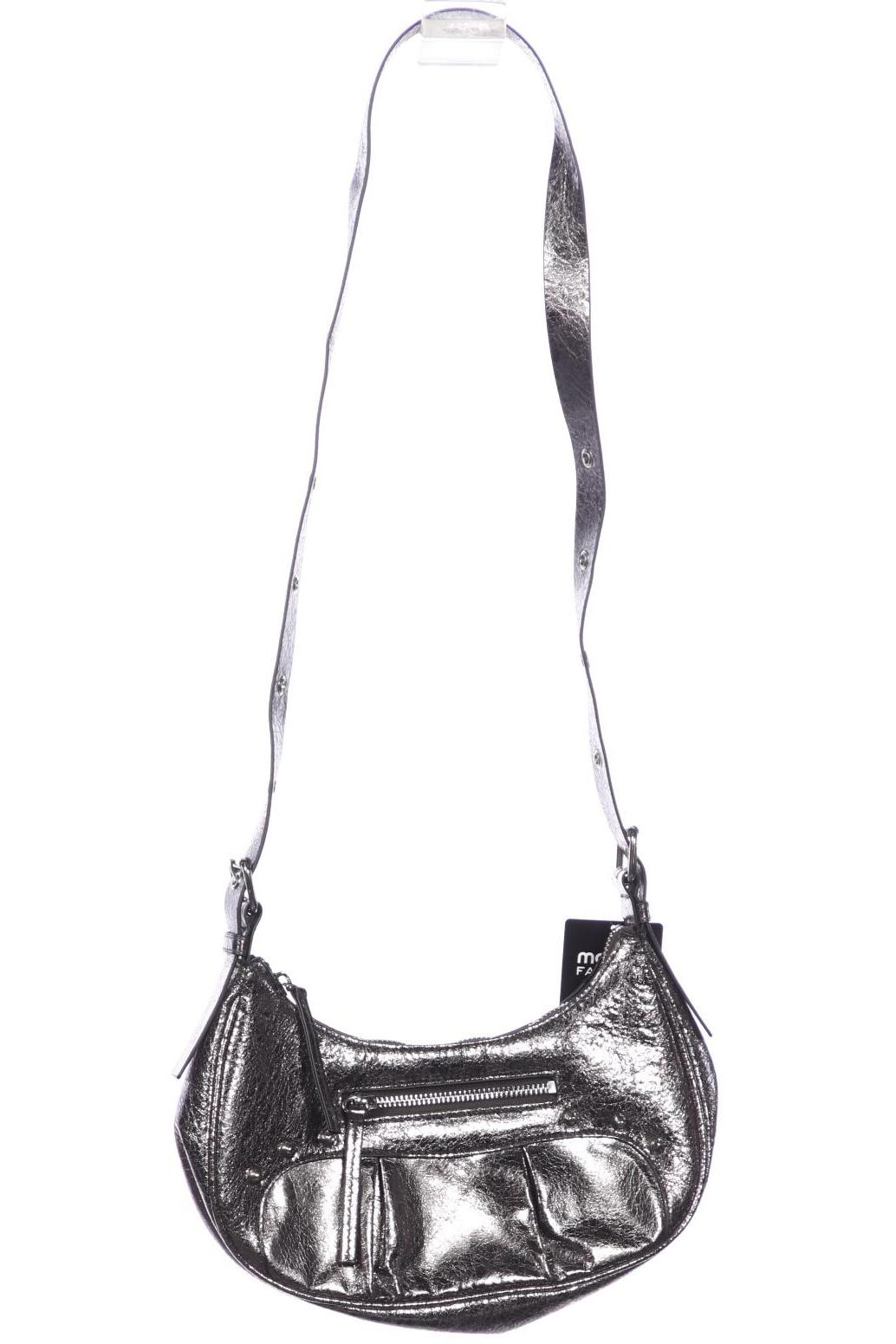 

Monki Damen Handtasche, silber, Gr.