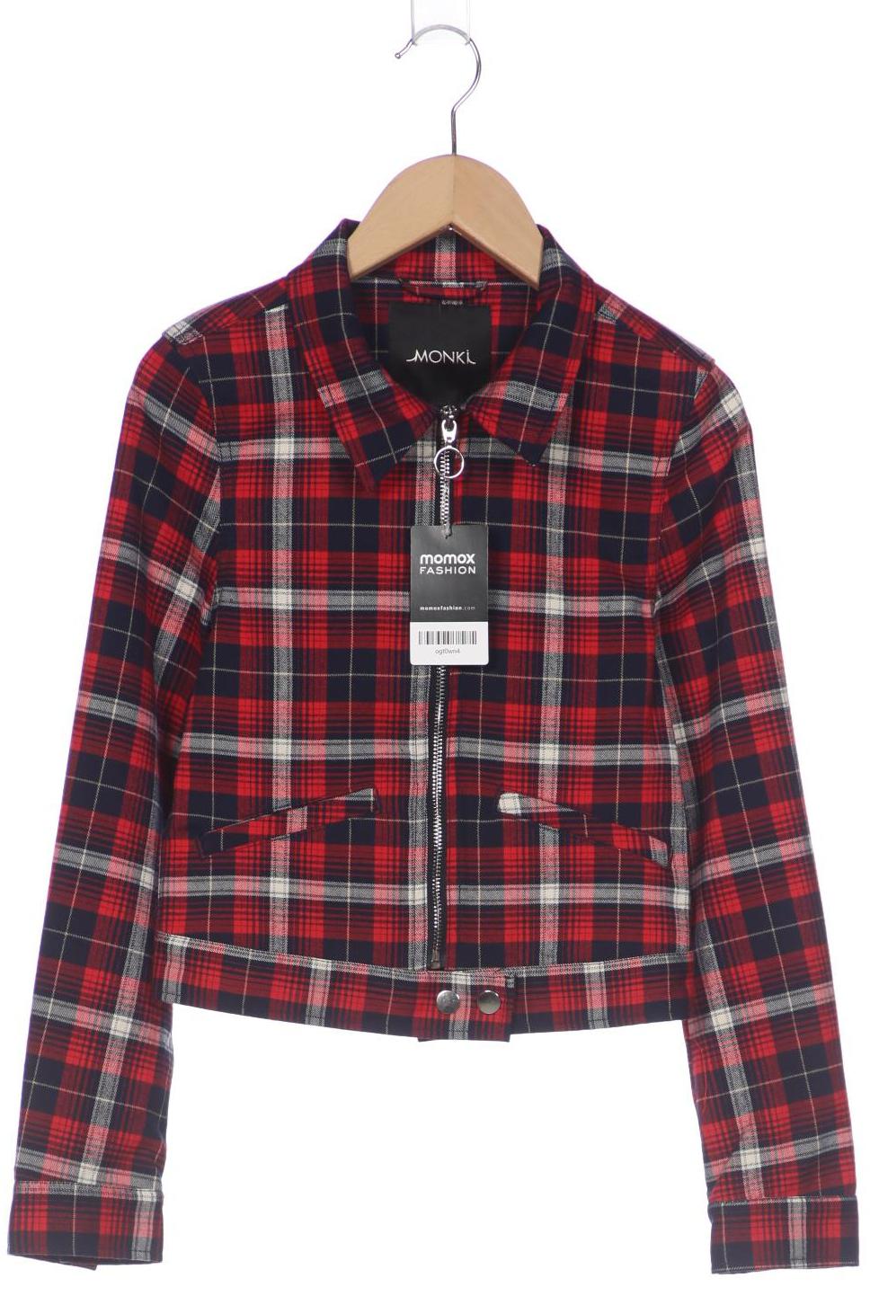 

Monki Damen Jacke, rot, Gr. 32