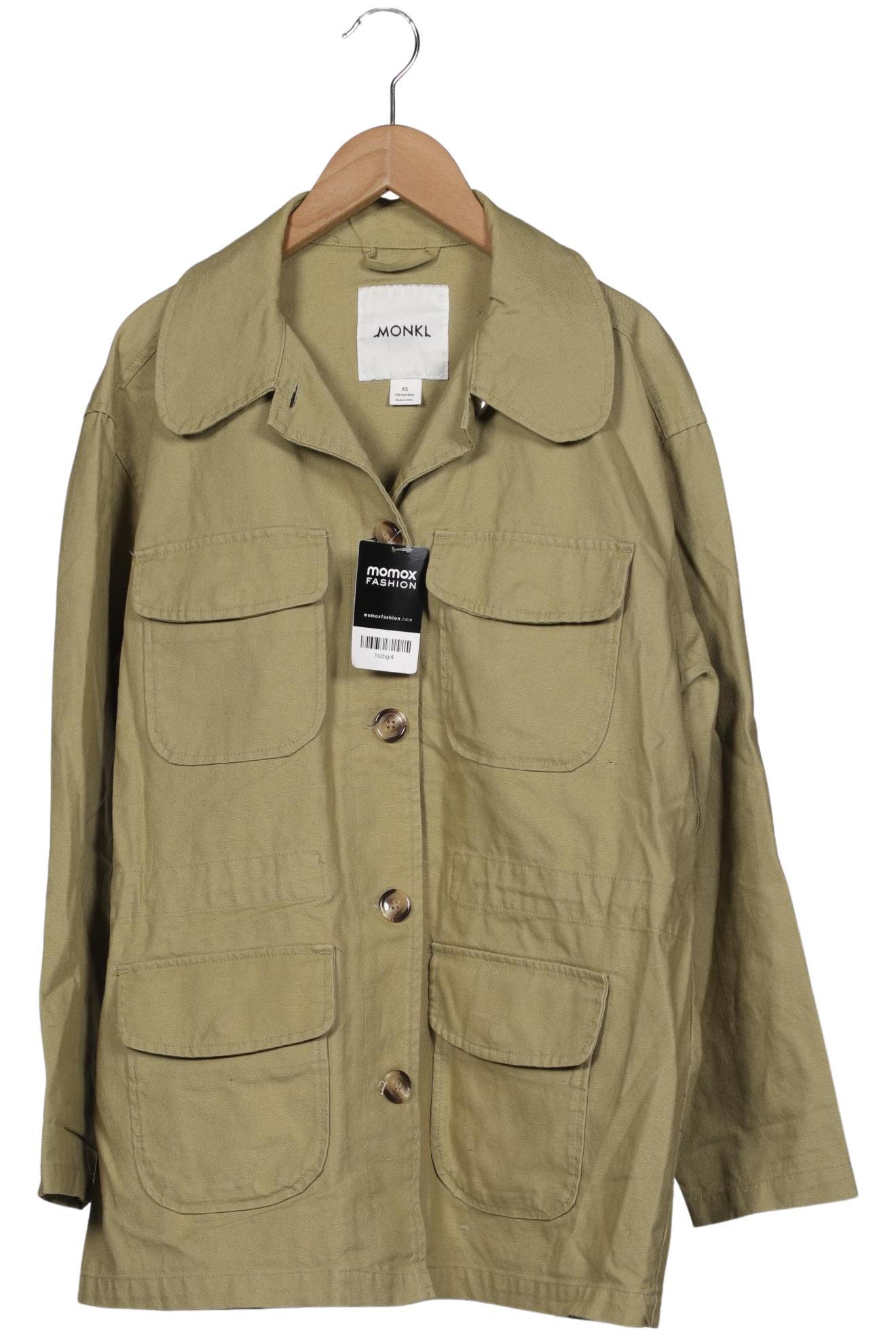 

Monki Damen Jacke, grün, Gr. 34