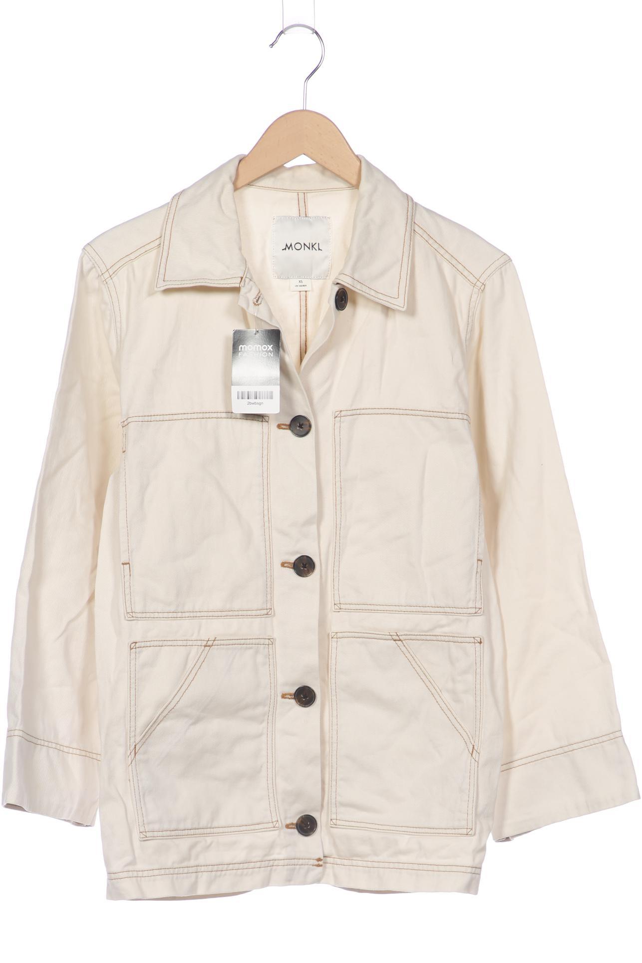 Thumbnail - Monki Damen Jacke, weiß, Gr. 34