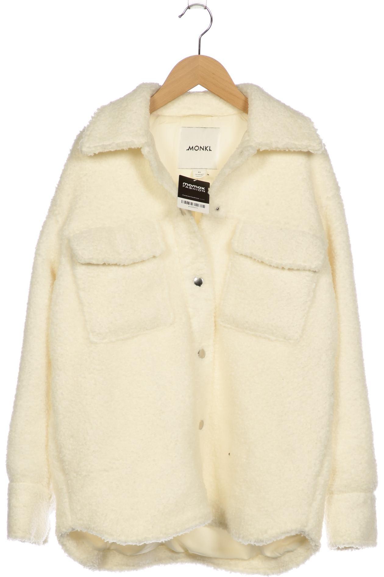 

Monki Damen Jacke, cremeweiß, Gr. 34