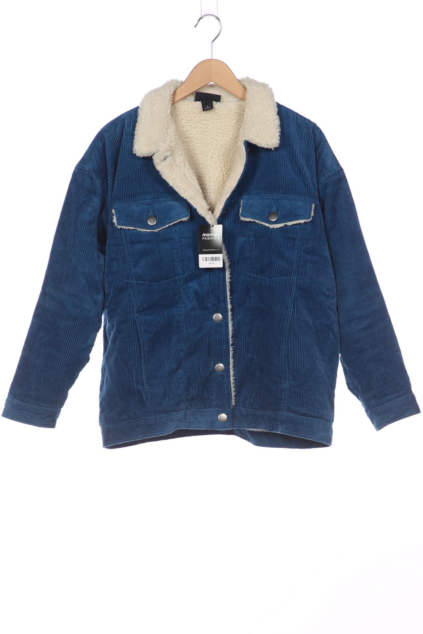 

Monki Damen Jacke, blau, Gr. 38