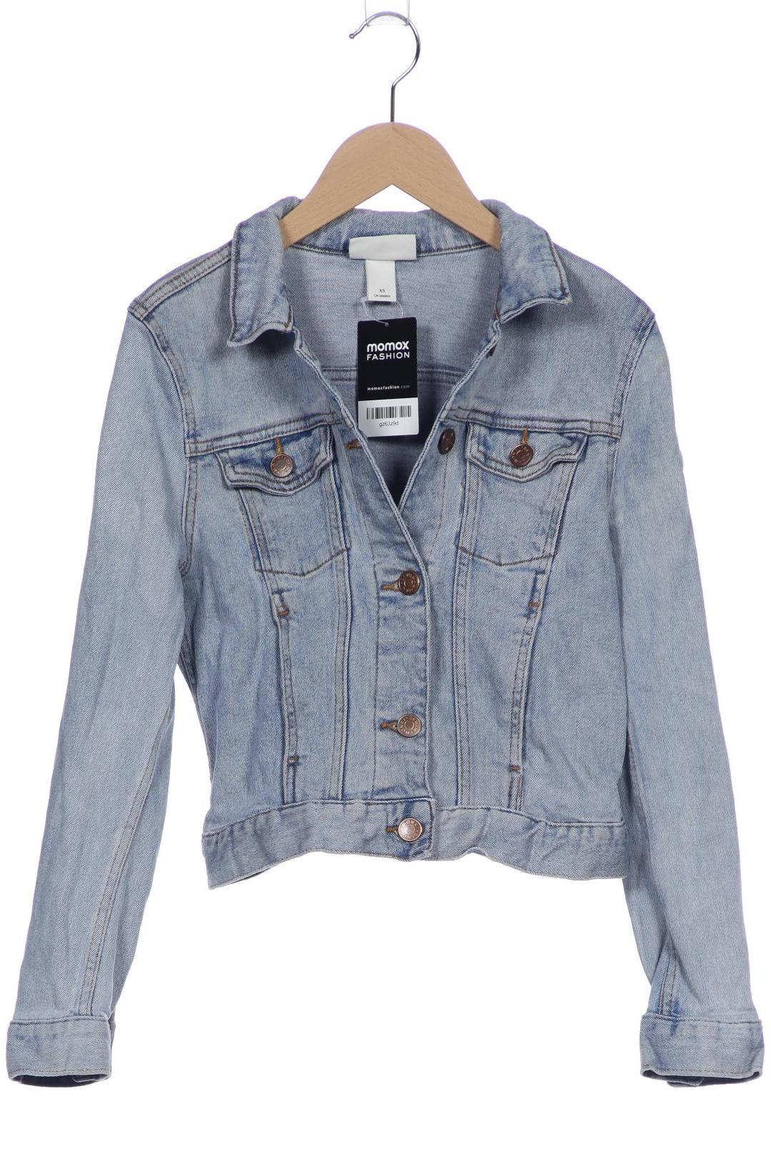 

Monki Damen Jacke, hellblau, Gr. 34