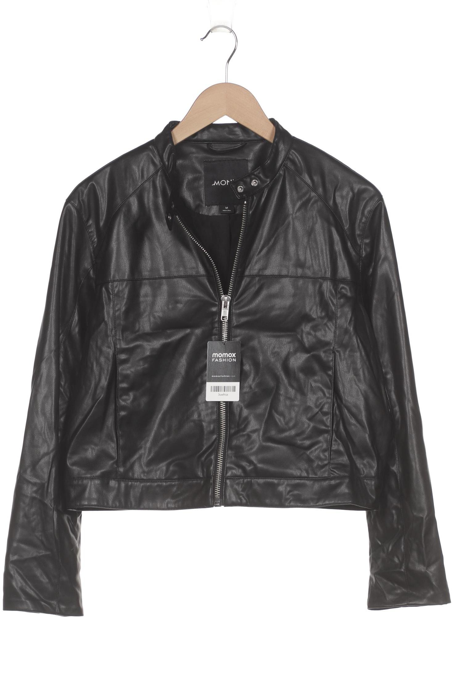 

Monki Damen Jacke, schwarz, Gr. 38