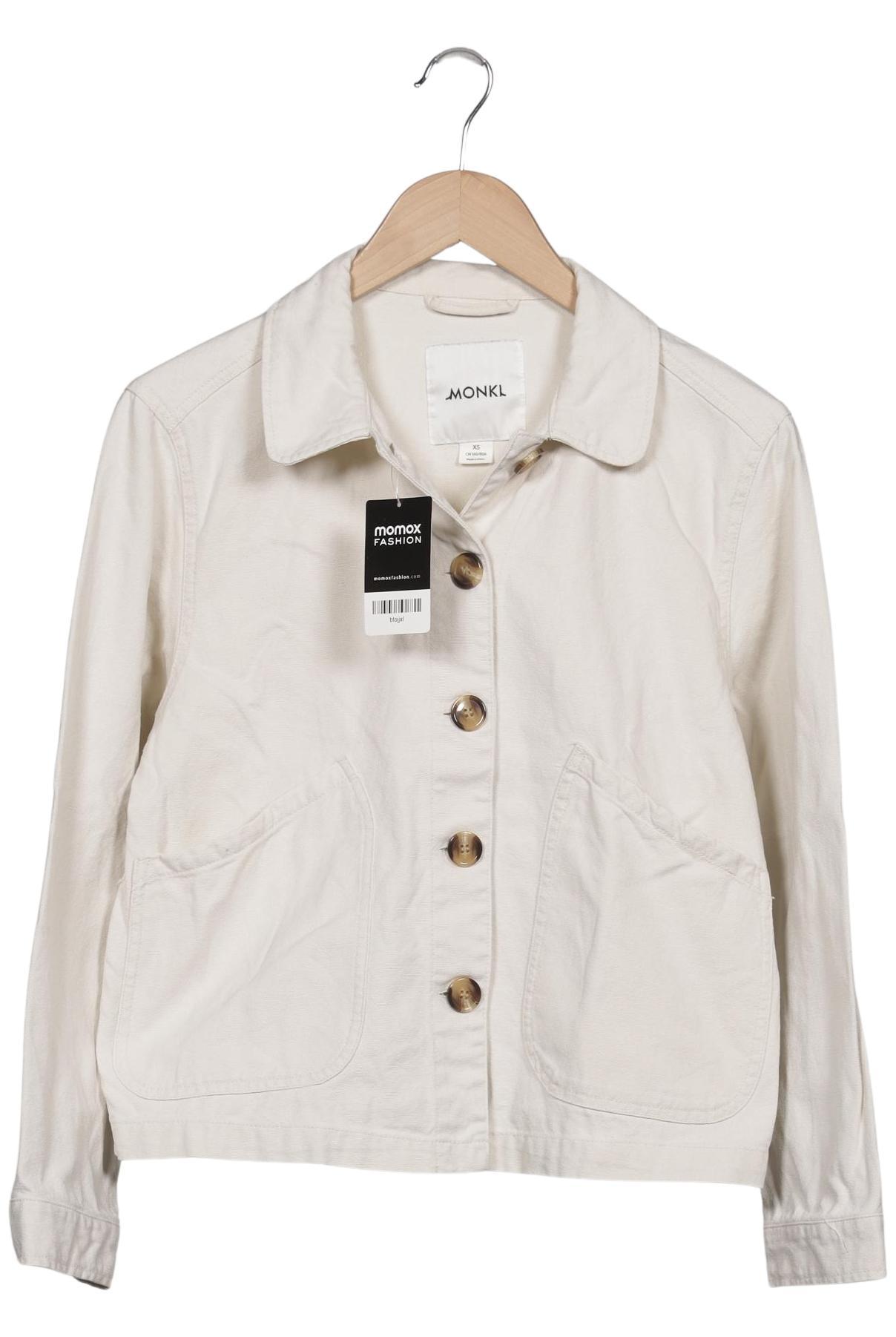

Monki Damen Jacke, cremeweiß, Gr. 34